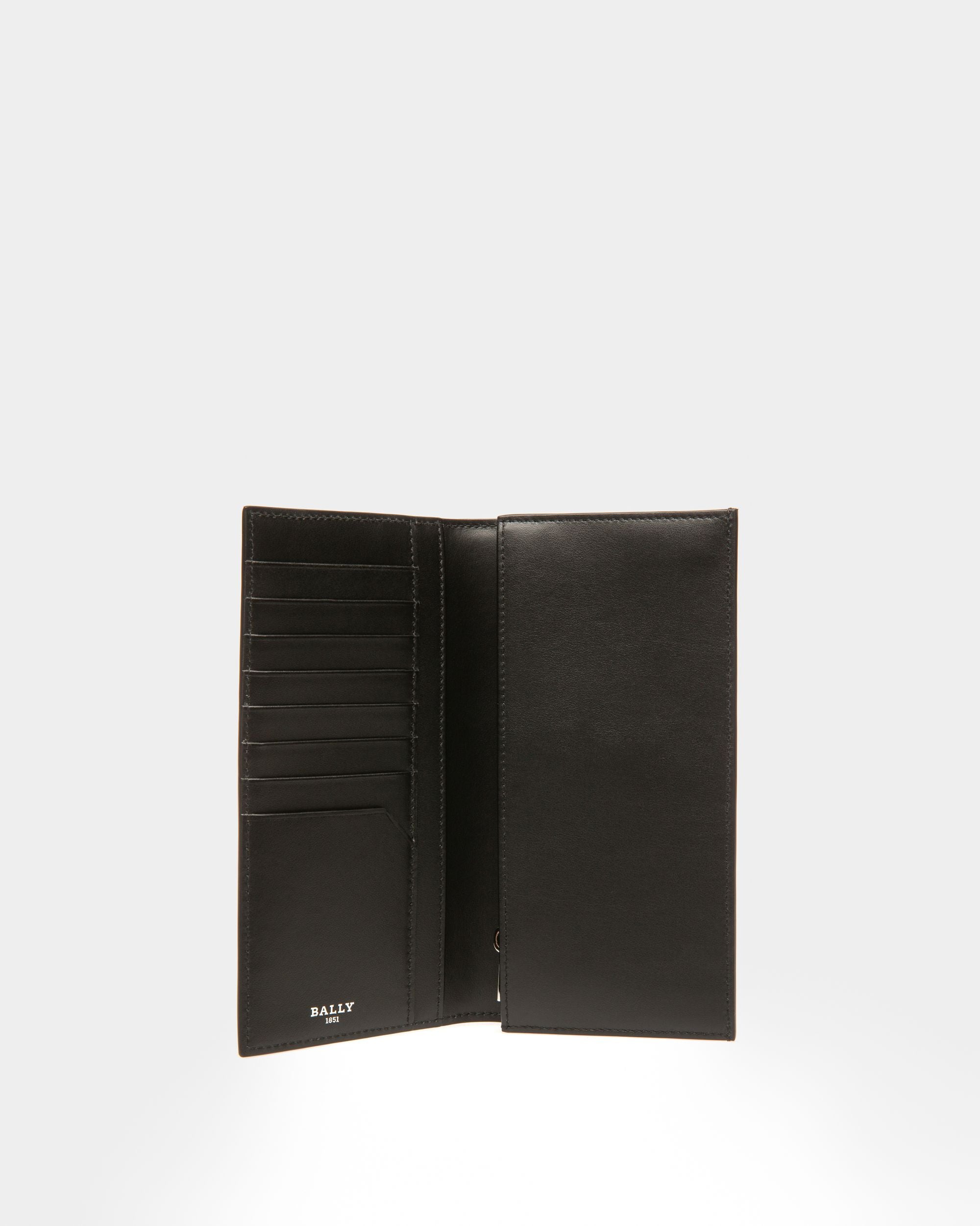 Scaliro Brieftasche Aus Schwarzem Leder Im Kontinentalformat - Herren - Bally - 03