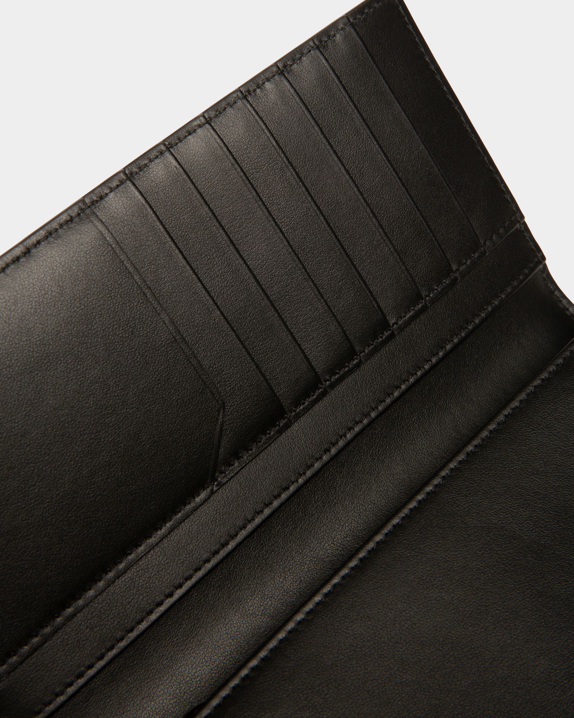 Scaliro Brieftasche Aus Schwarzem Leder Im Kontinentalformat - Herren - Bally - 04