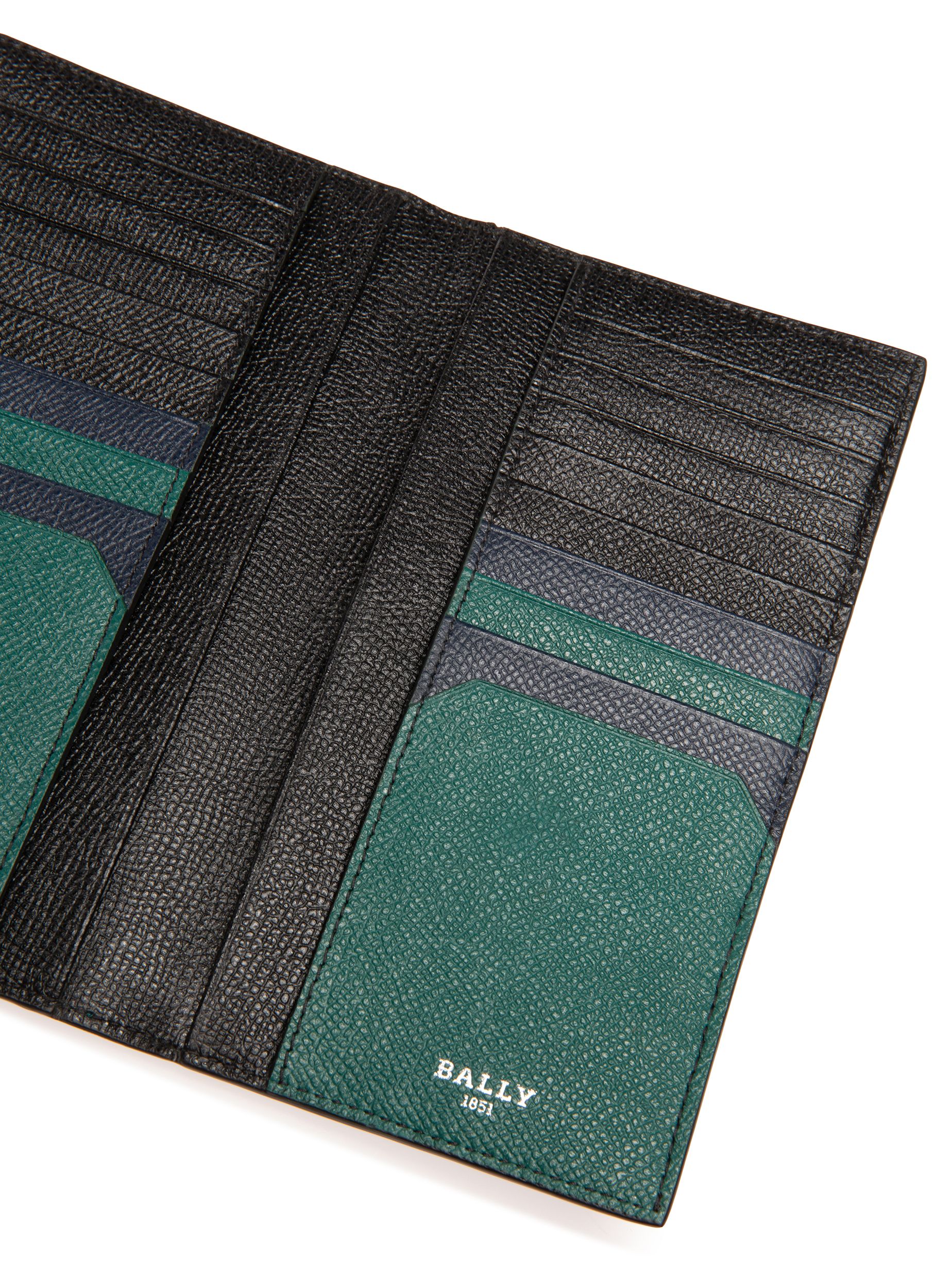 Bennel Brieftasche Aus Grünem Leder Im Kontinentalformat - Herren - Bally - 03