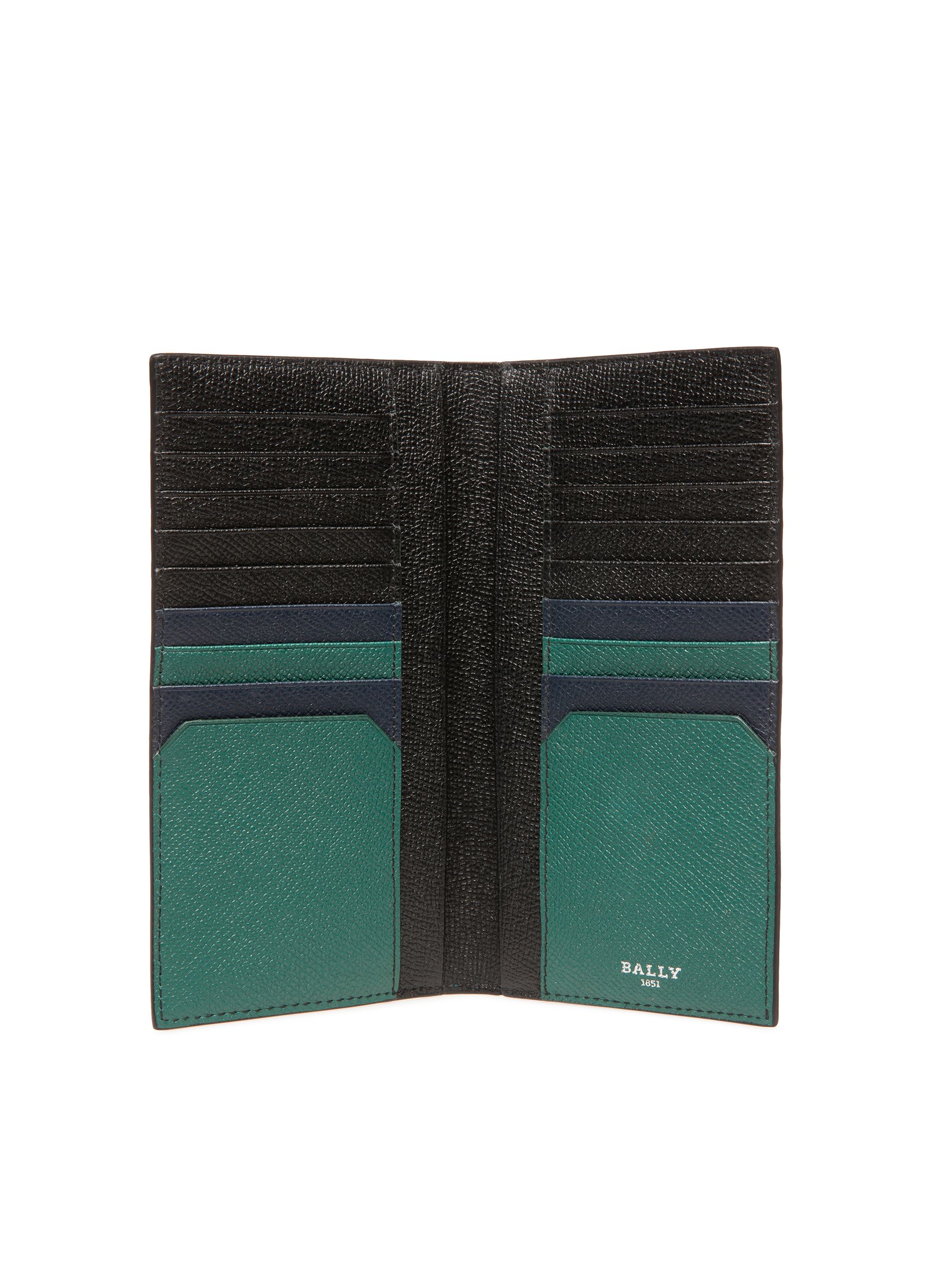 Bennel Brieftasche Aus Grünem Leder Im Kontinentalformat - Herren - Bally - 04