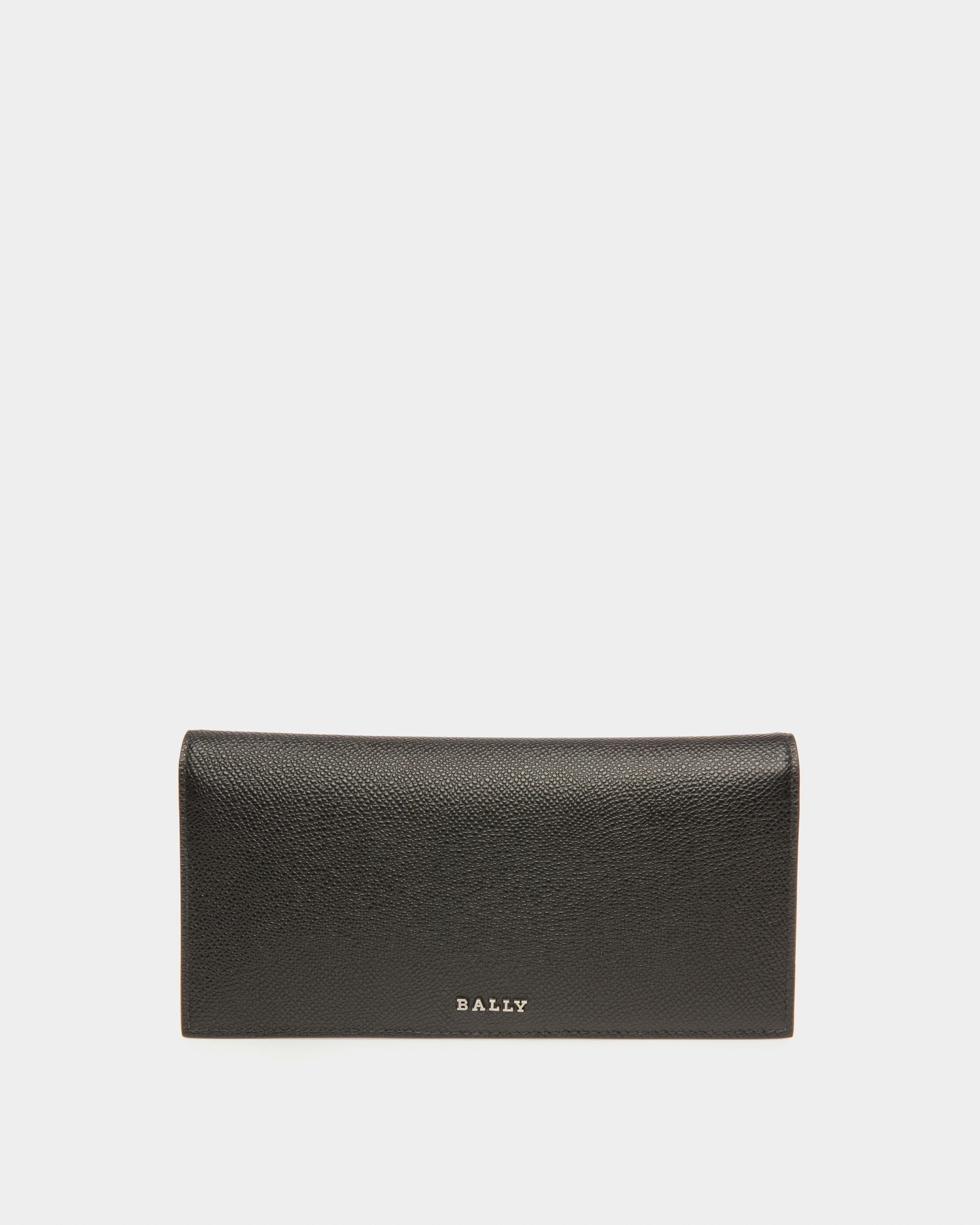 Baliro Klassische Ledergeldbörse In Schwarz Und Blau - Herren - Bally - 01