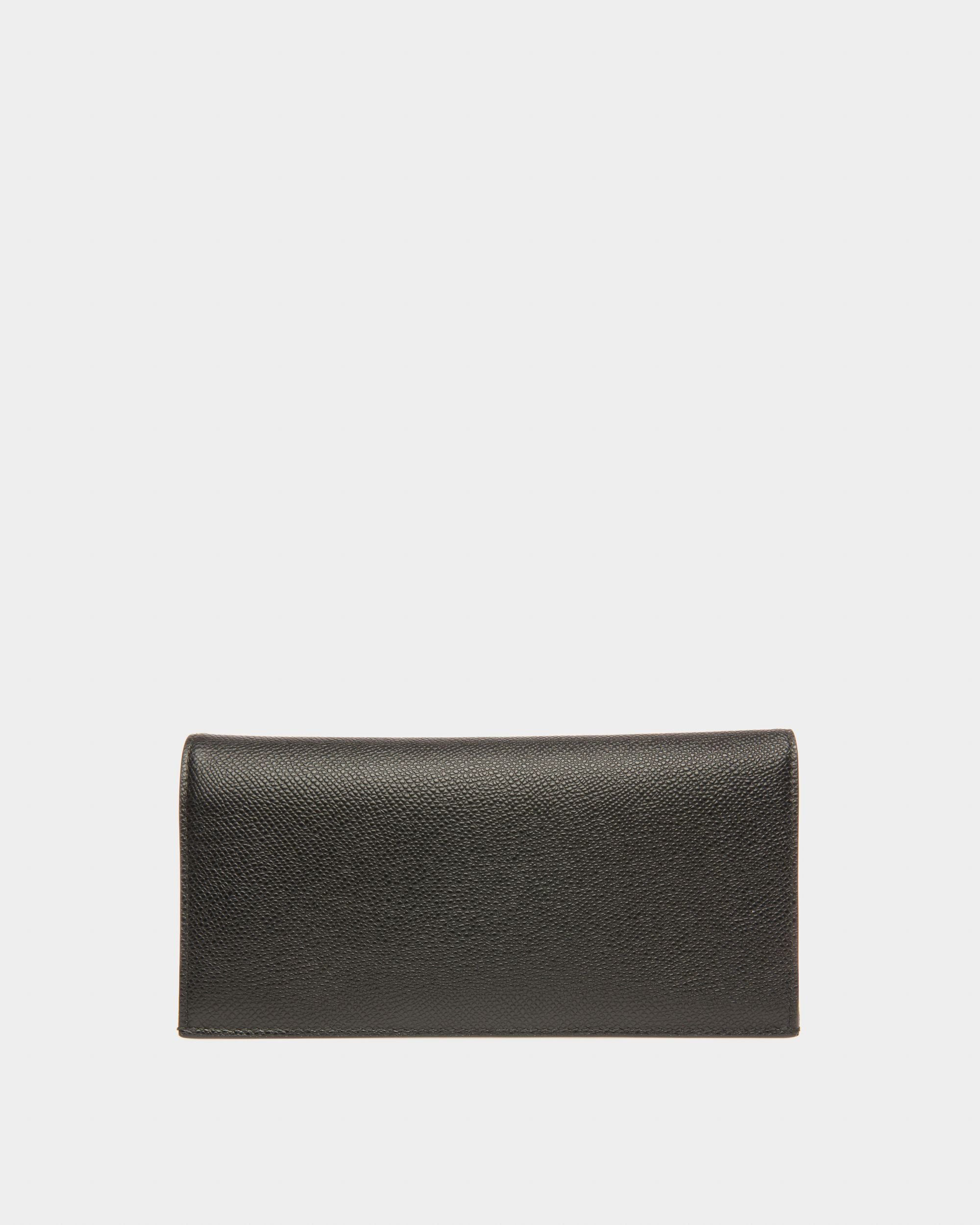 Baliro Klassische Ledergeldbörse In Schwarz Und Blau - Herren - Bally - 02