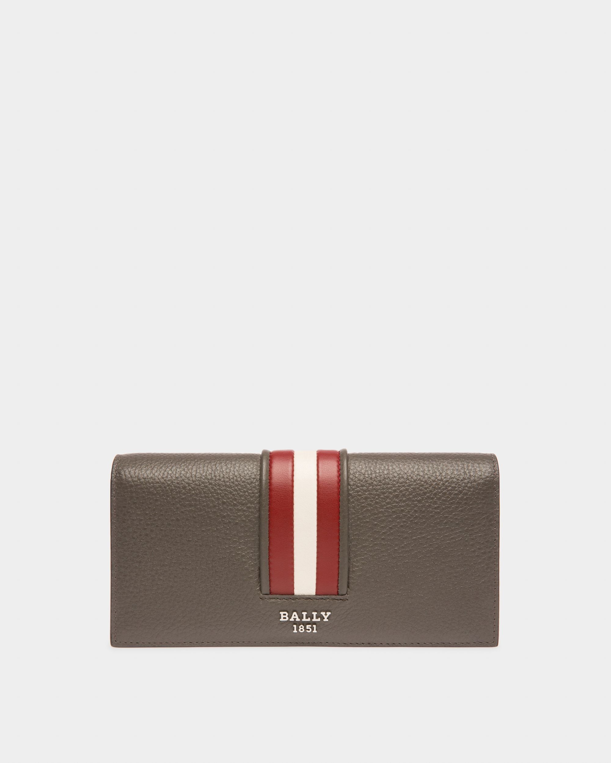 Baliro Portefeuille Continental En Cuir Vert Militaire - Homme - Bally - 01