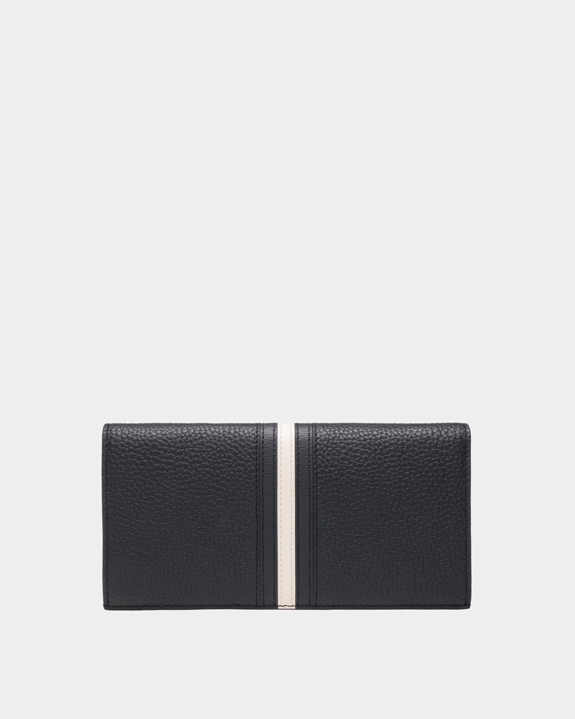 Cartera Continental Ribbon De Piel Color Medianoche - Hombre - Bally - 02