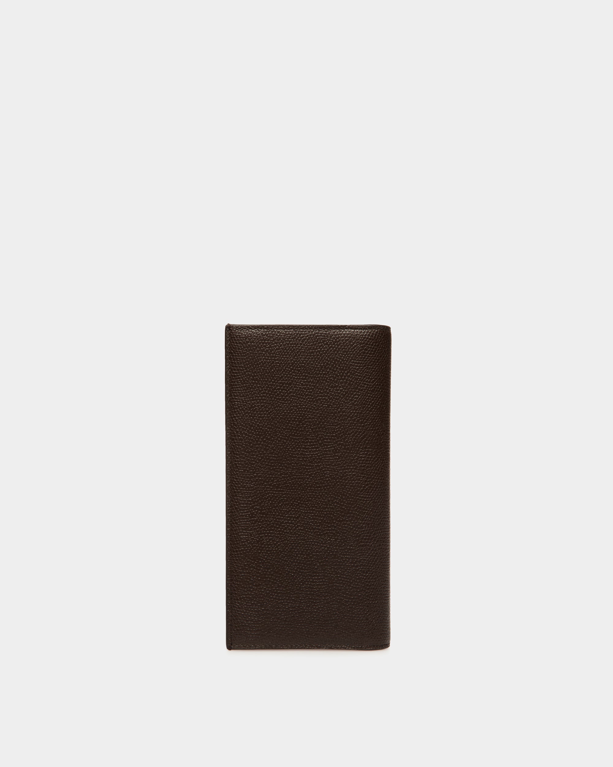 Klassische Flag Geldbörse Aus Leder In Ebenholzschwarz - Herren - Bally - 02