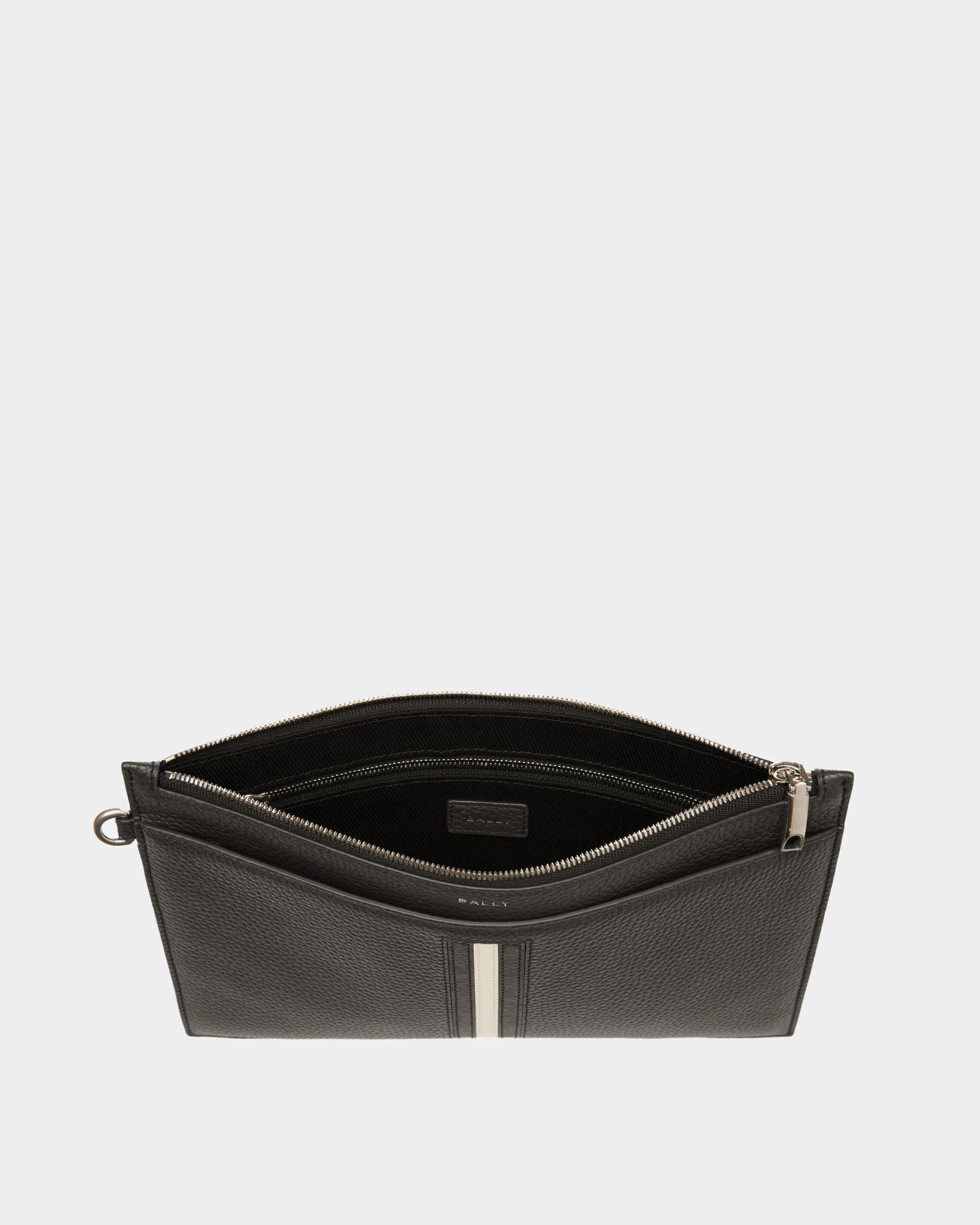 Neceser Ribbon De Piel En Negro - Hombre - Bally - 03