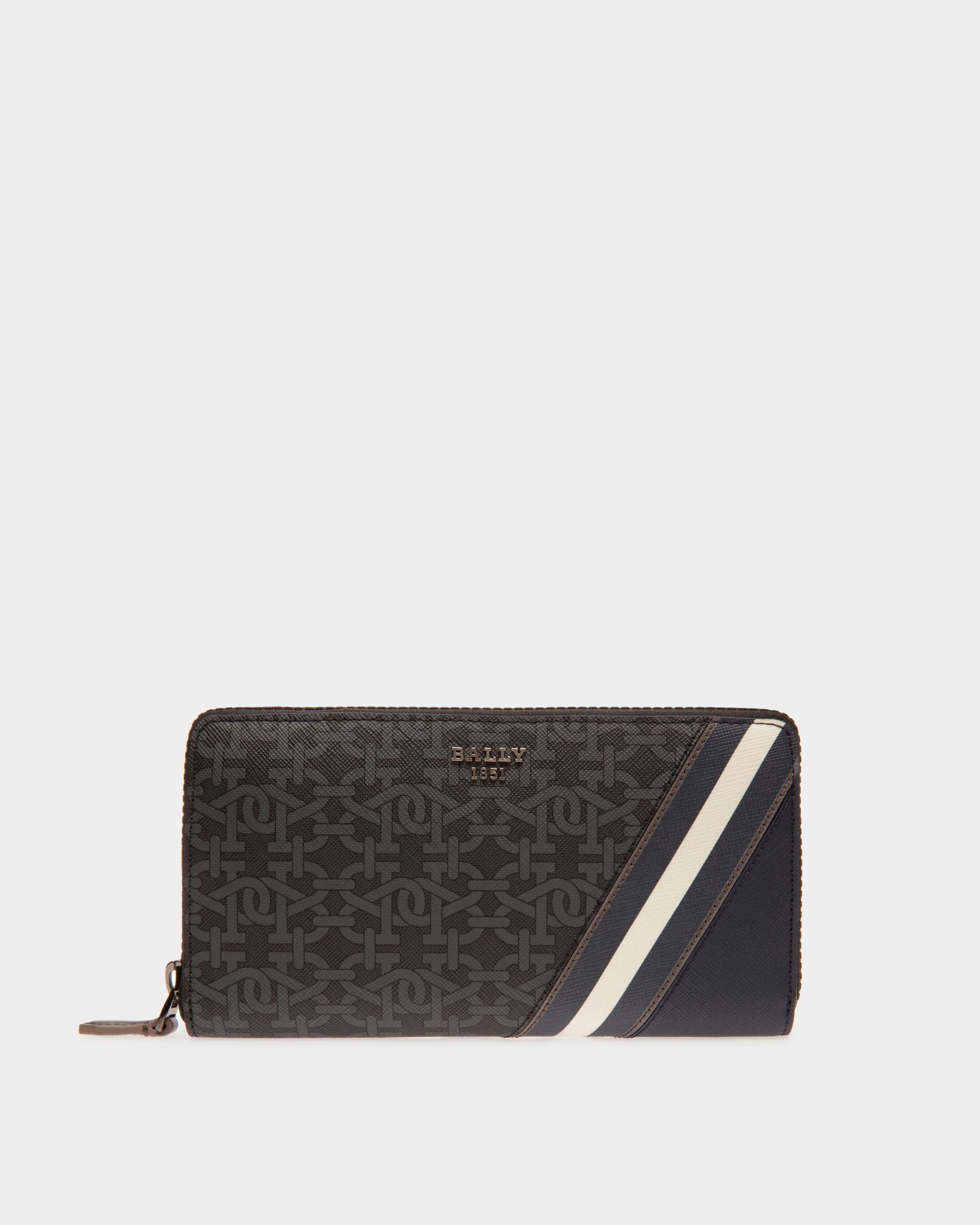 Balen Portefeuille De Voyage Tpu En Gris - Homme - Bally - 01