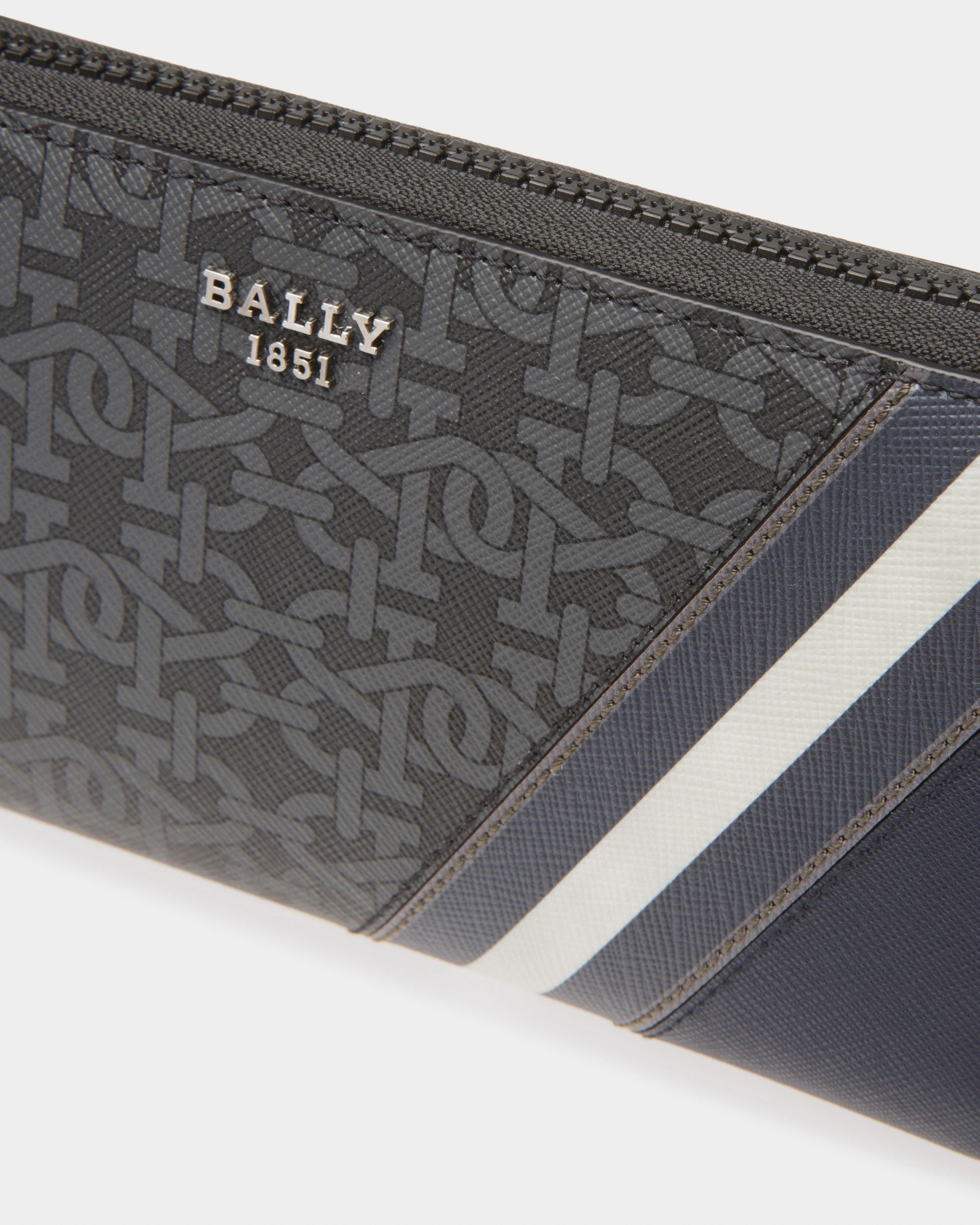 Balen Portefeuille De Voyage Tpu En Gris - Homme - Bally - 04