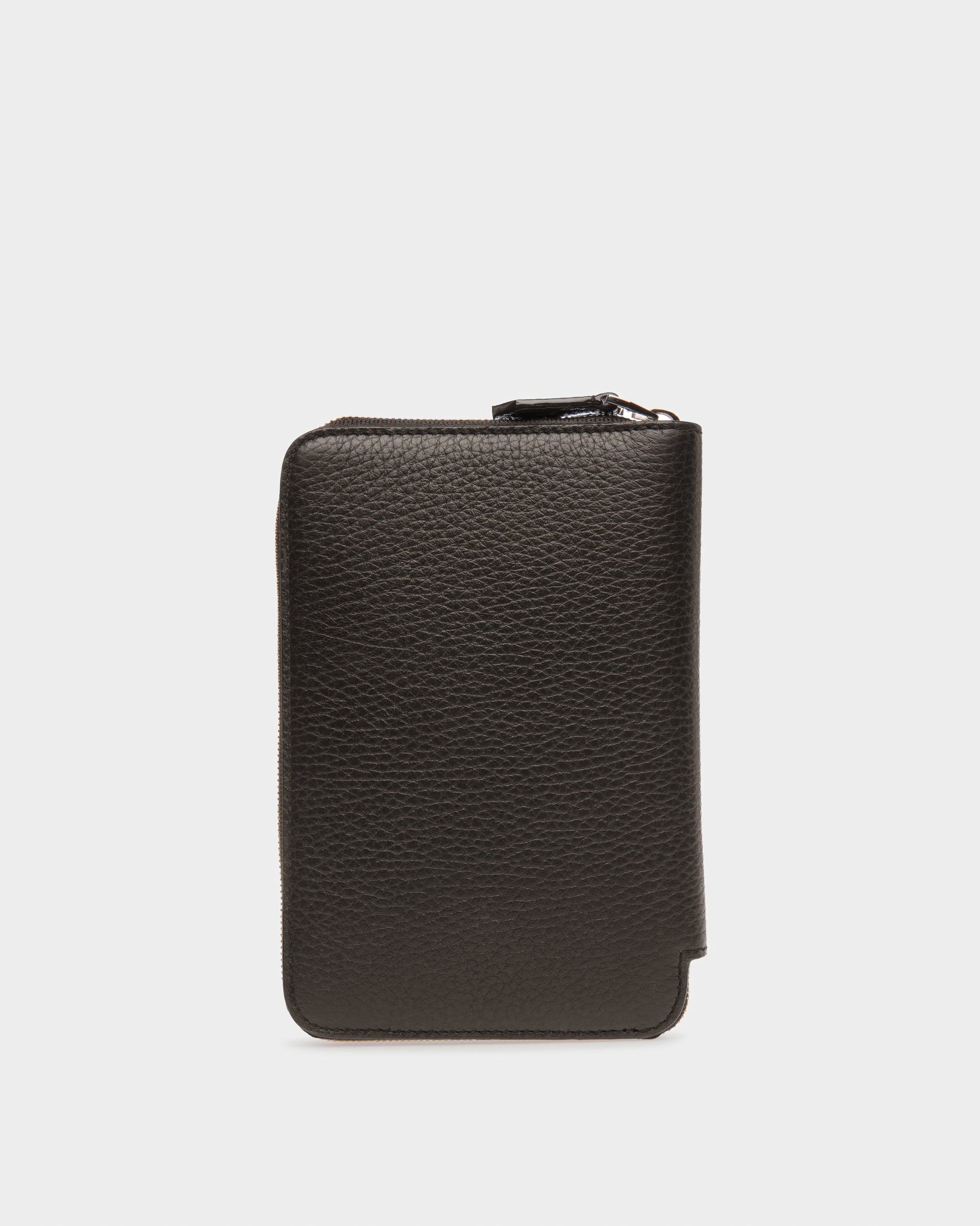 Serwyn Leder-Reisegeldbörse In Schwarz - Herren - Bally - 02