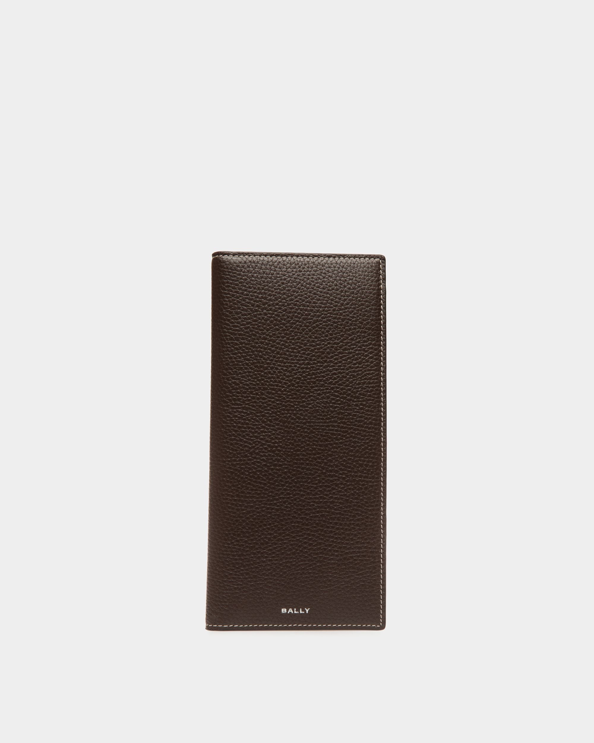 Oeden Continental Wallet in Ebano Leather - Homme - Bally - 01