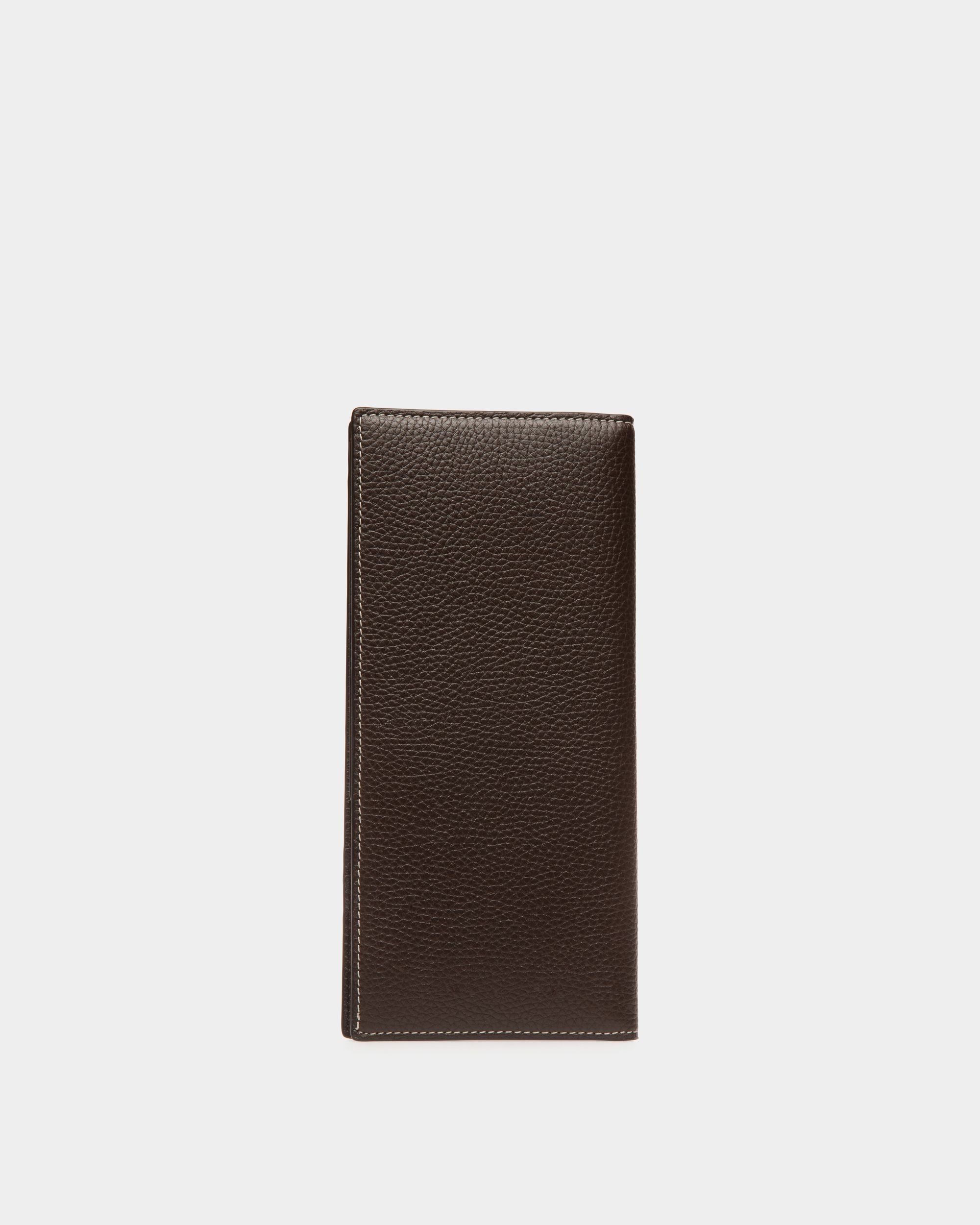 Oeden Continental Wallet in Ebano Leather - Homme - Bally - 02
