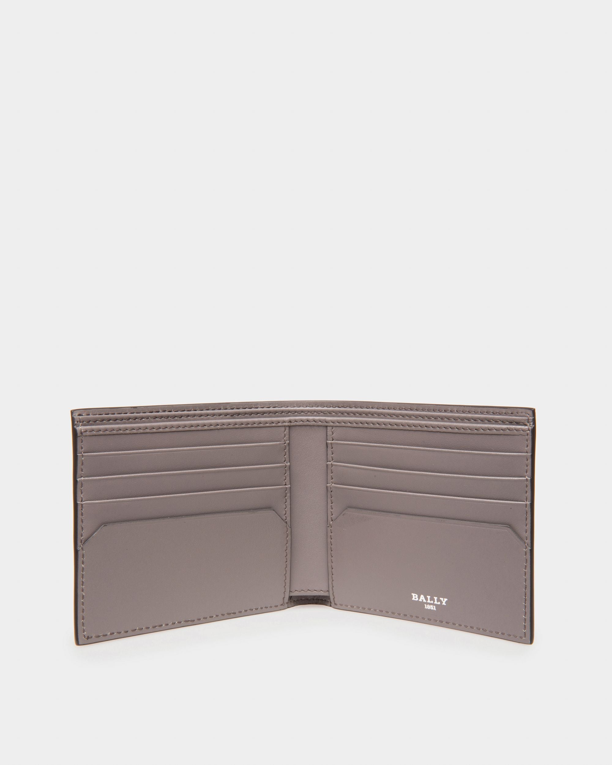 Brasai Portefeuille En Cuir Gris - Homme - Bally - 03
