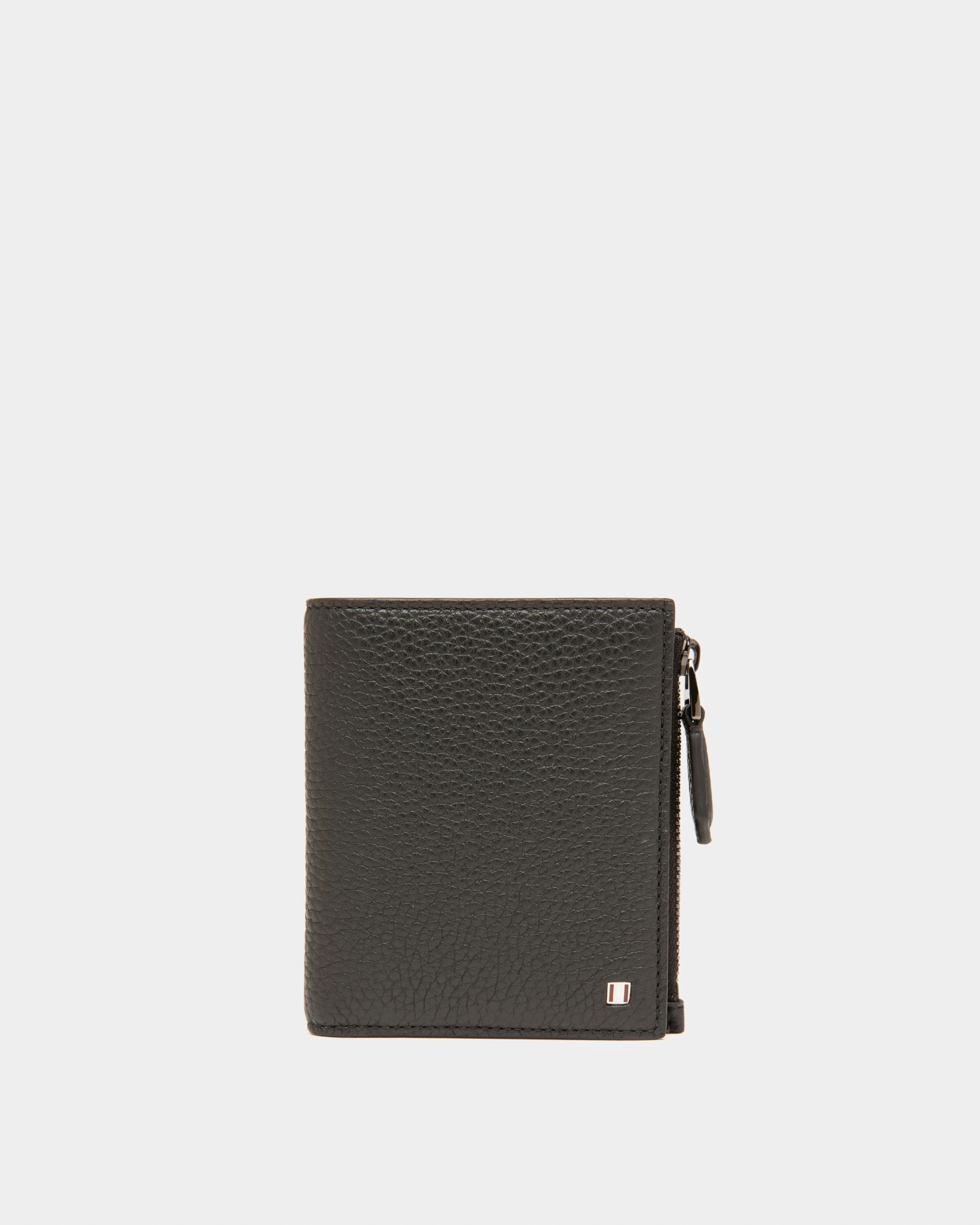 Bunner Portefeuille En Cuir Noir - Homme - Bally - 01