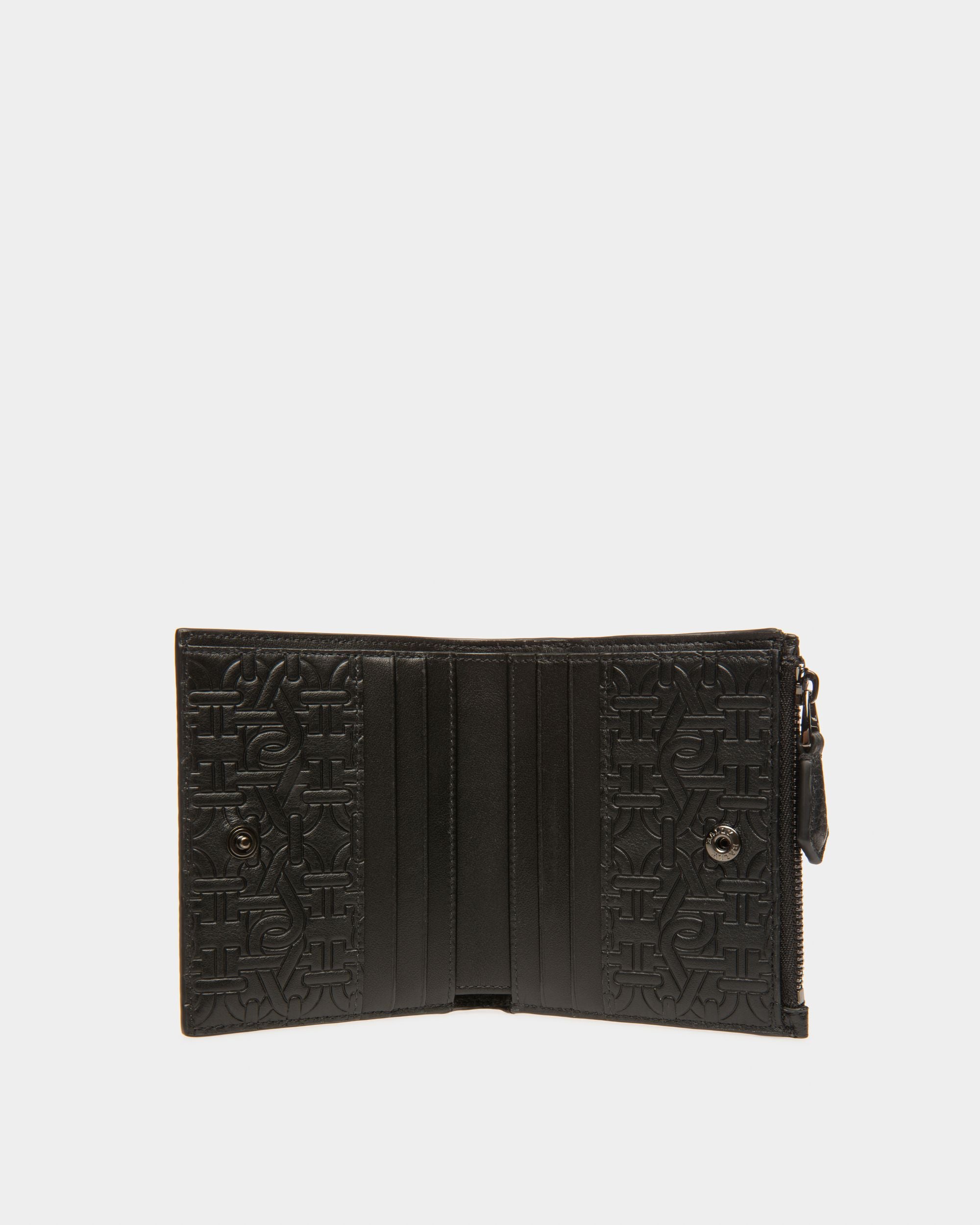 Bunner Portefeuille En Cuir Noir - Homme - Bally - 03