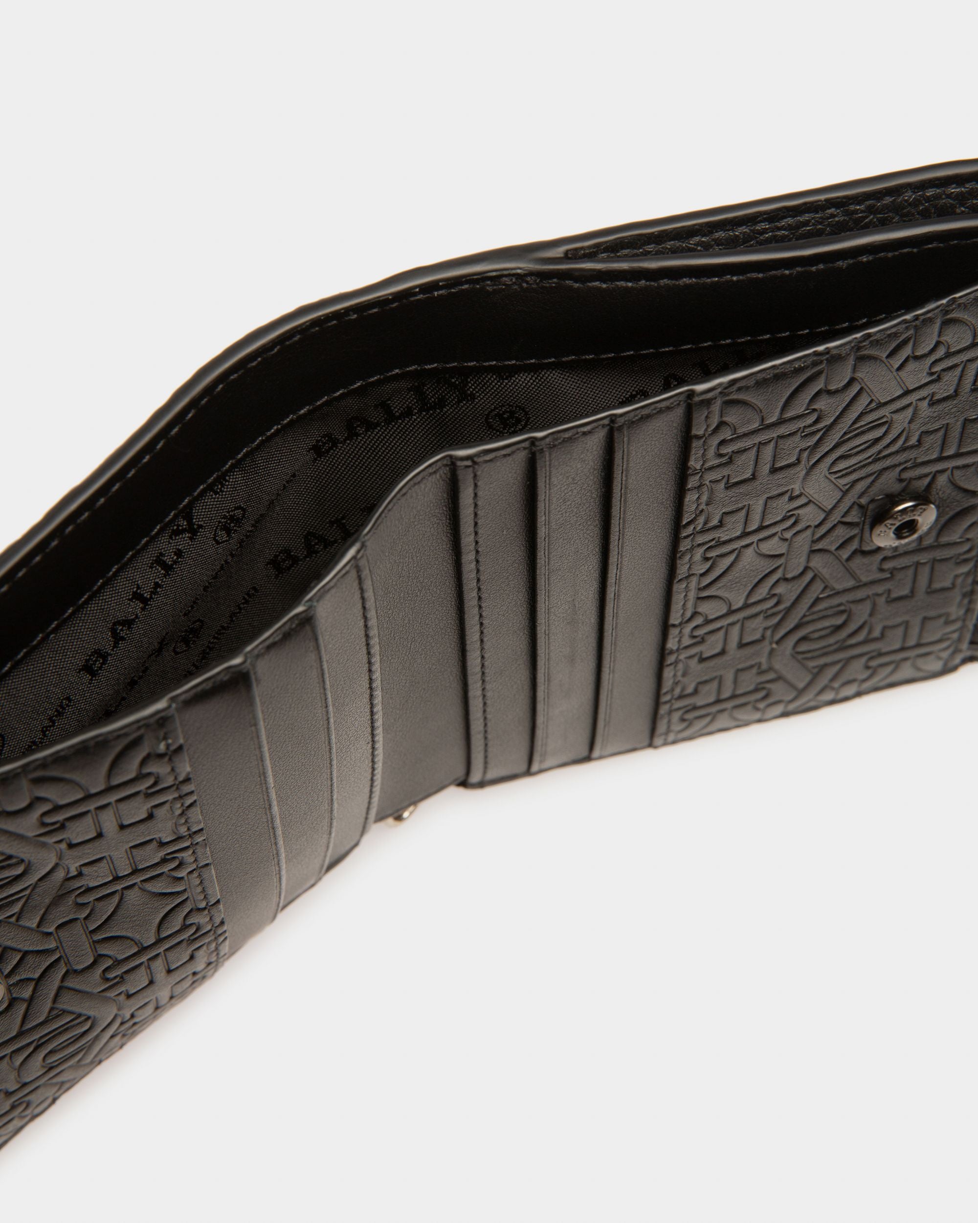 Bunner Portefeuille En Cuir Noir - Homme - Bally - 04