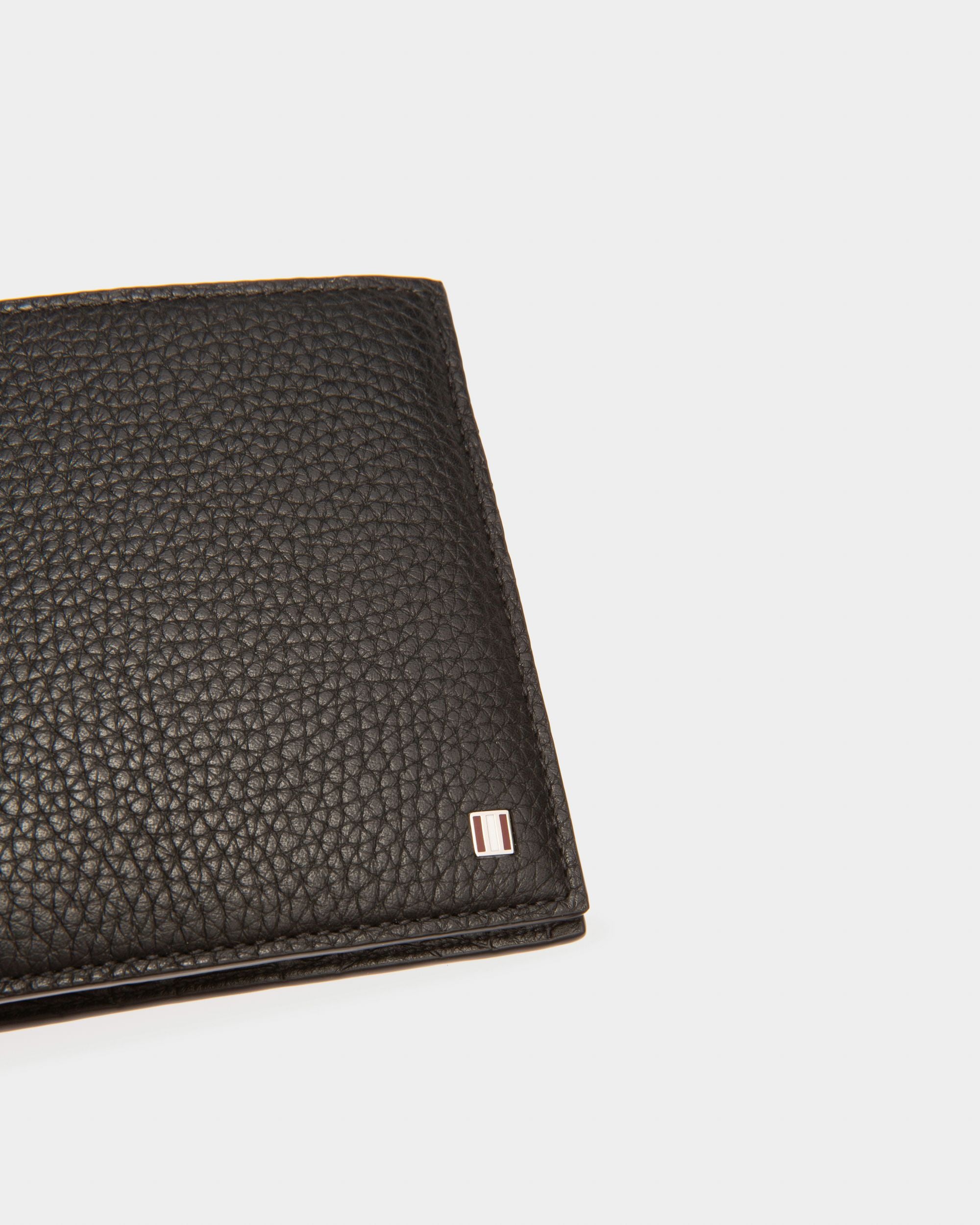 Brasai Portefeuille En Cuir Noir - Homme - Bally - 04