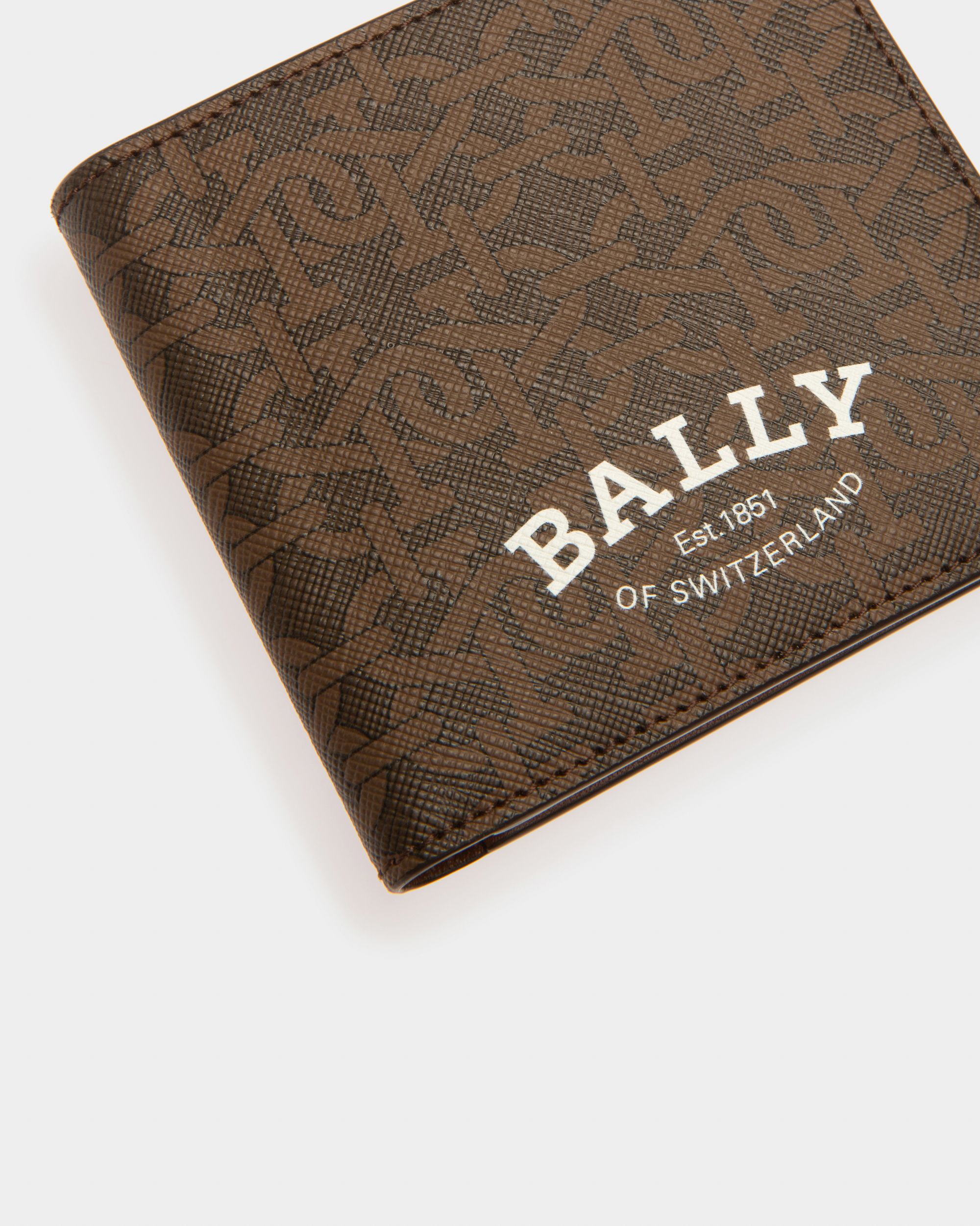 Brasai Portemonnaie Aus Braunem Tpu - Herren - Bally - 04