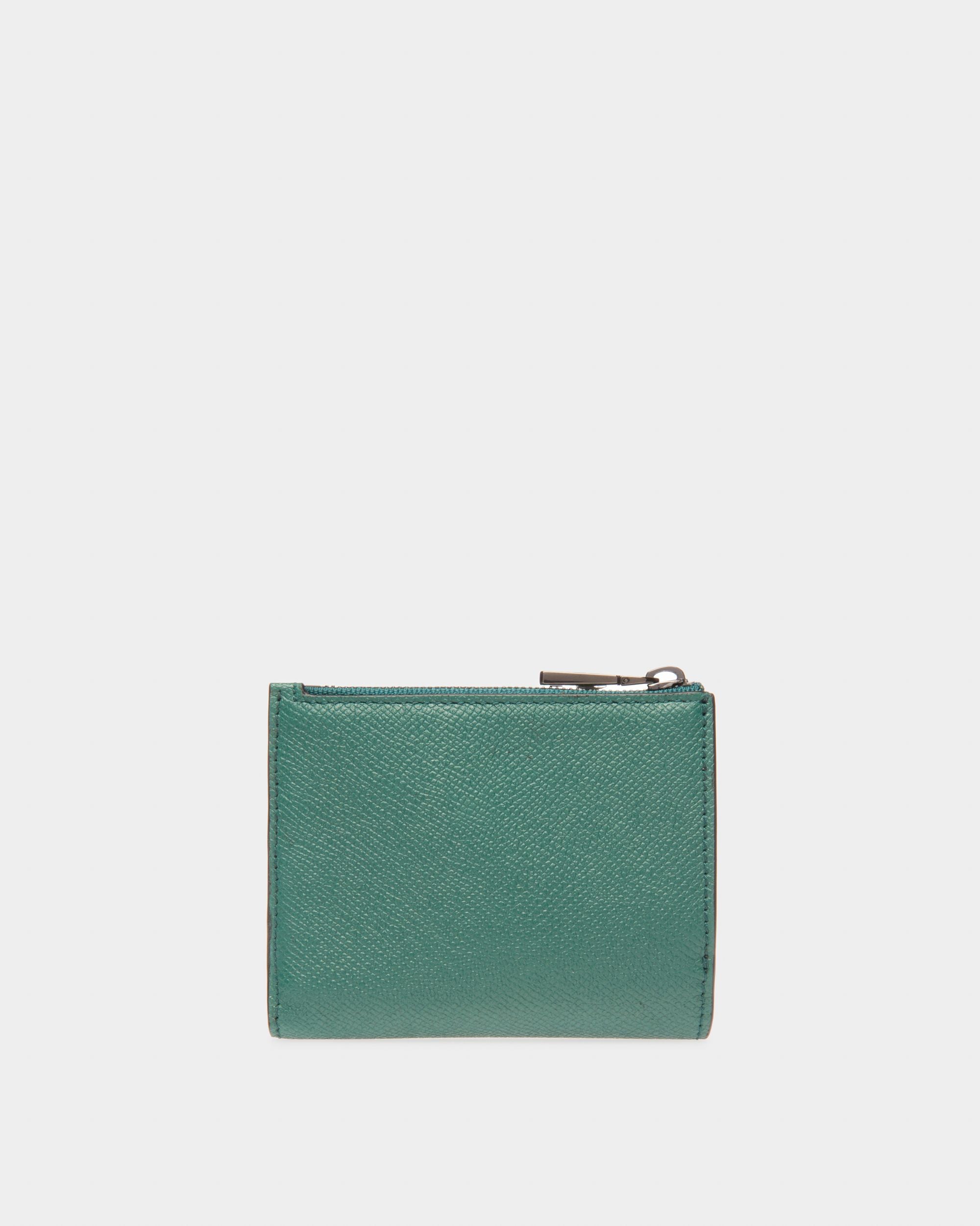 Bunner Portefeuille En Cuir Vert - Homme - Bally - 02