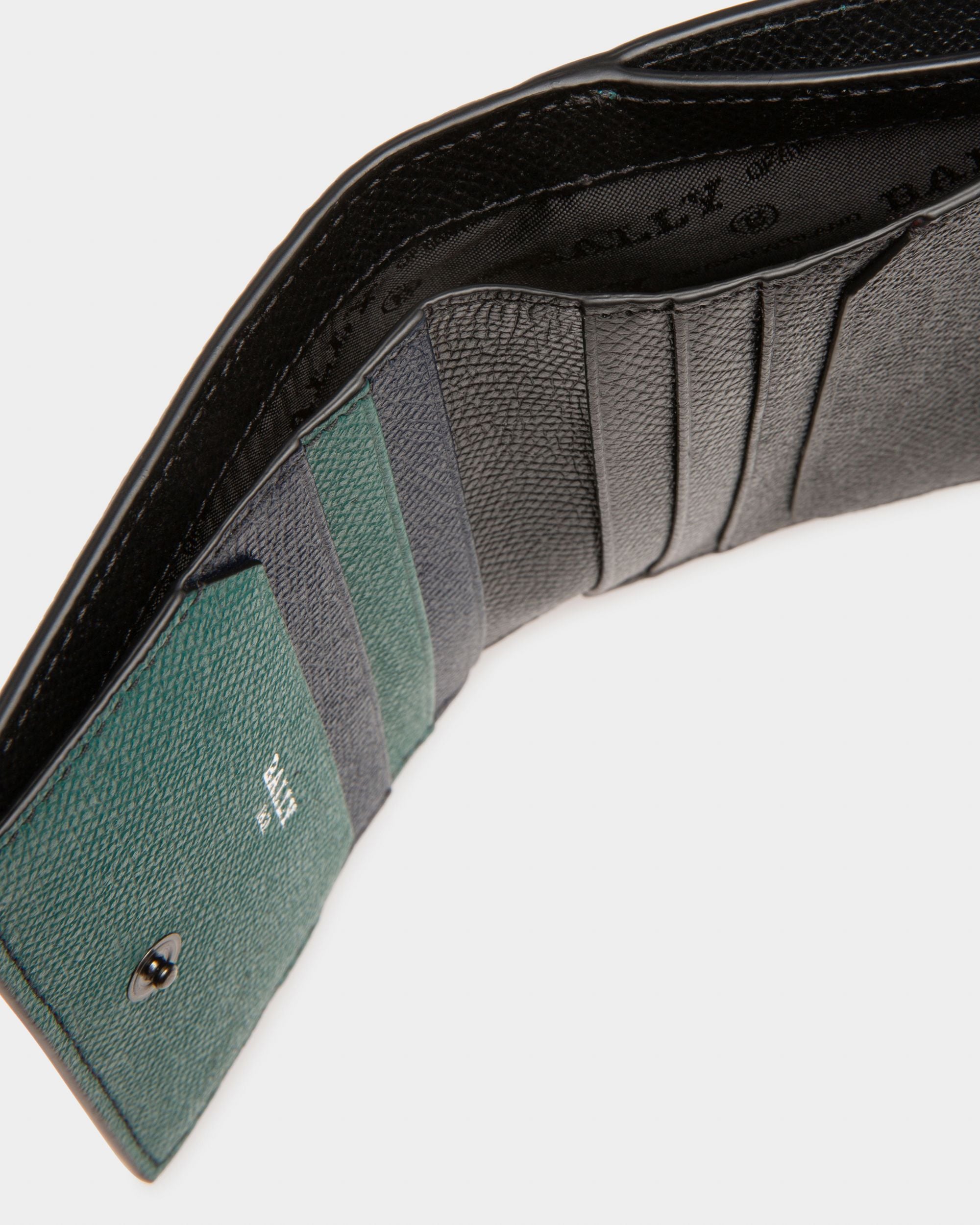 Bunner Portefeuille En Cuir Vert - Homme - Bally - 04