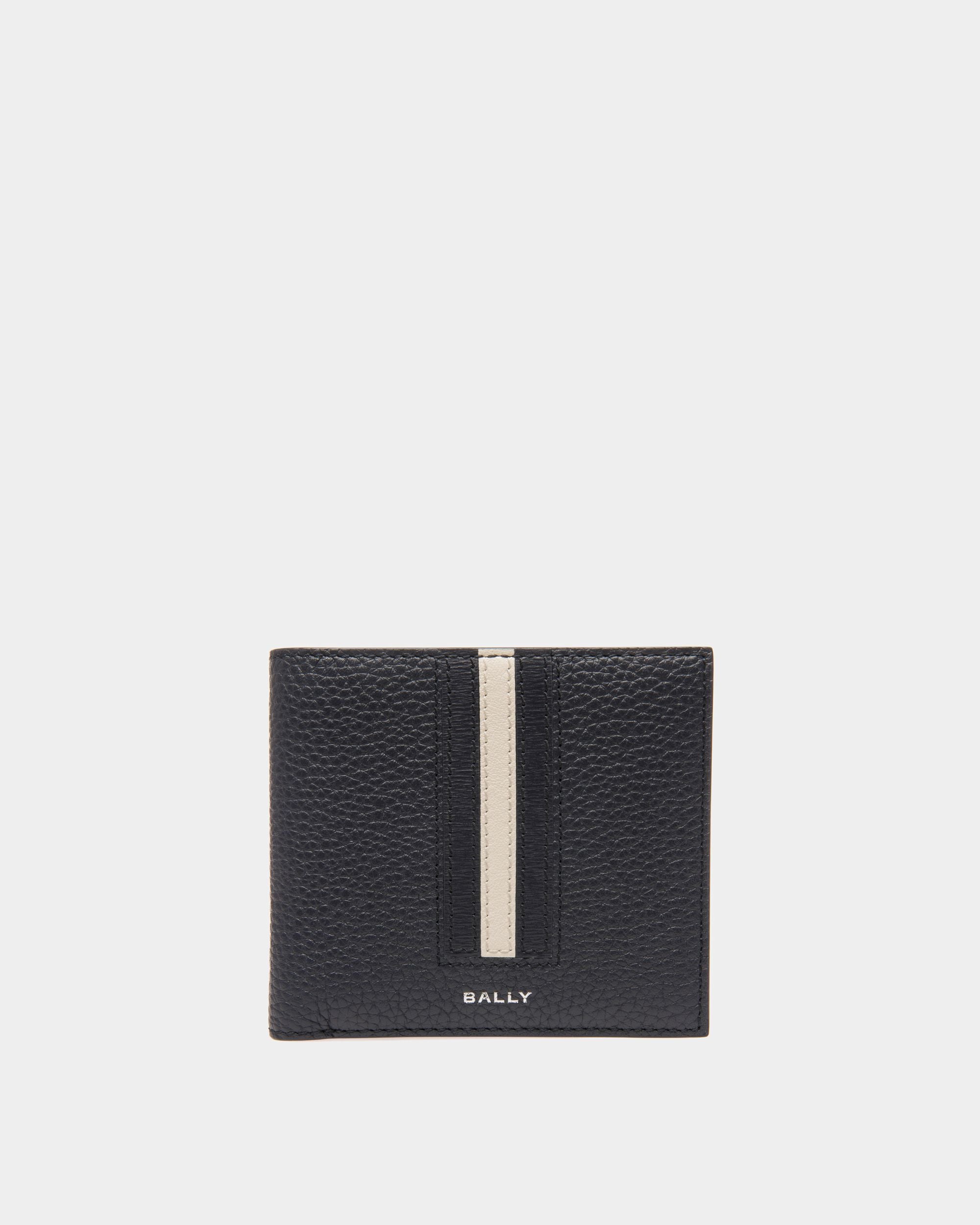 Cartera Ribbon De Piel Color Medianoche - Hombre - Bally - 01