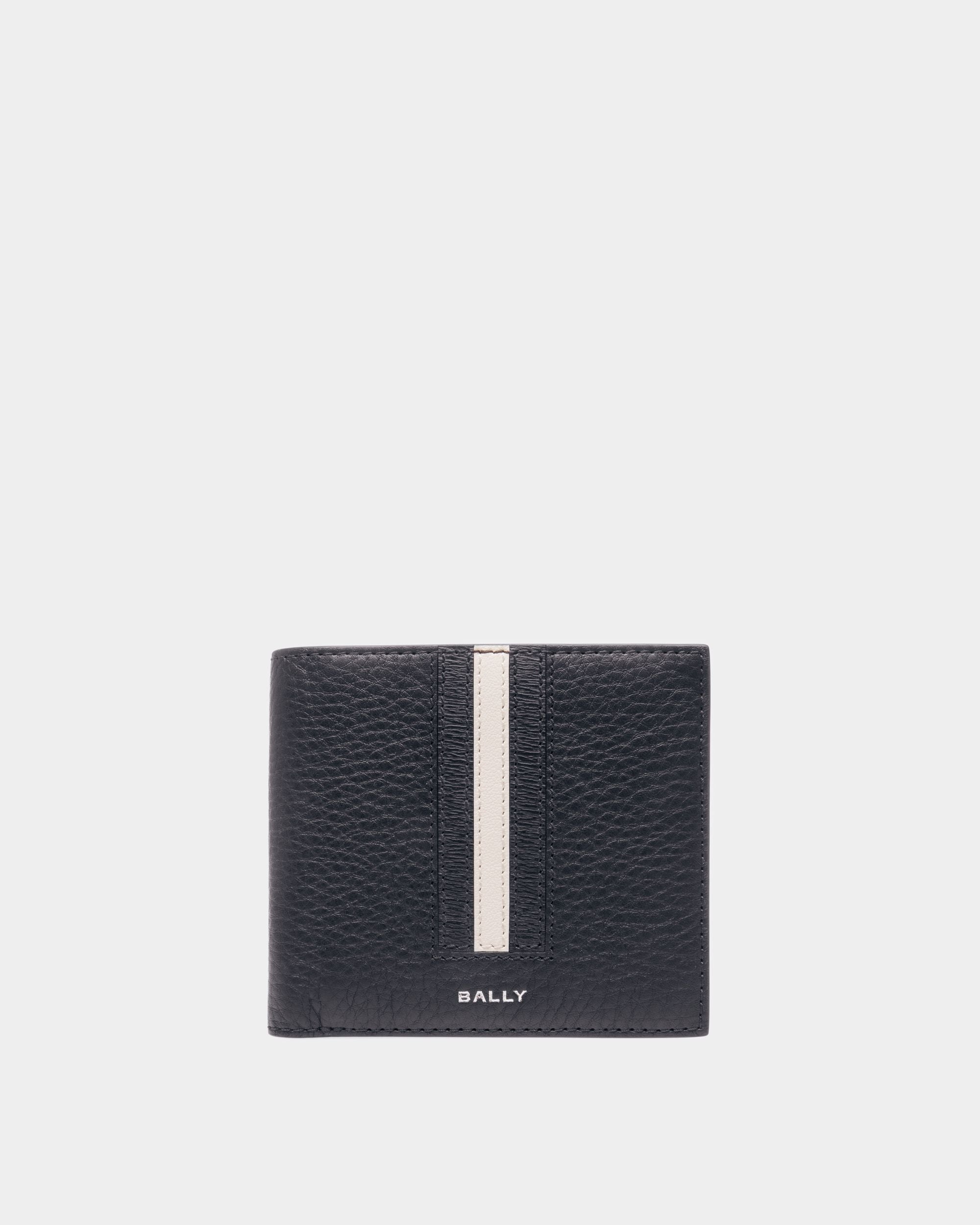Monedero Ribbon De Piel Color Medianoche - Herren - Bally - 01