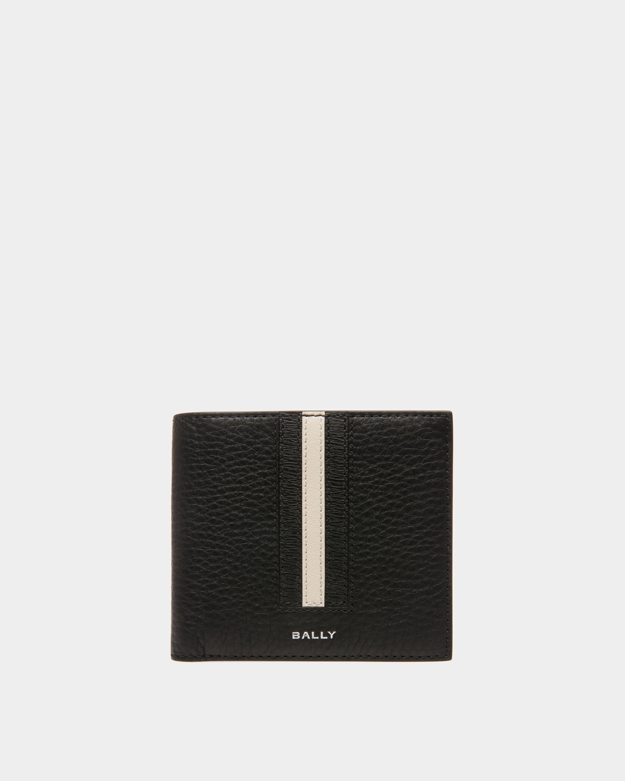 Ribbon ID Münzbörse Aus Leder In Schwarz - Herren - Bally - 01