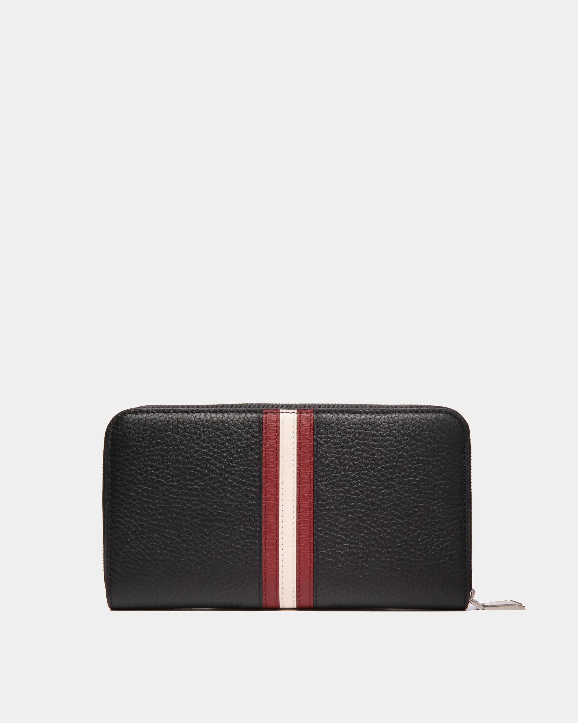 Portefeuille À Contour Zippé Ribbon En Cuir - Homme - Bally - 02