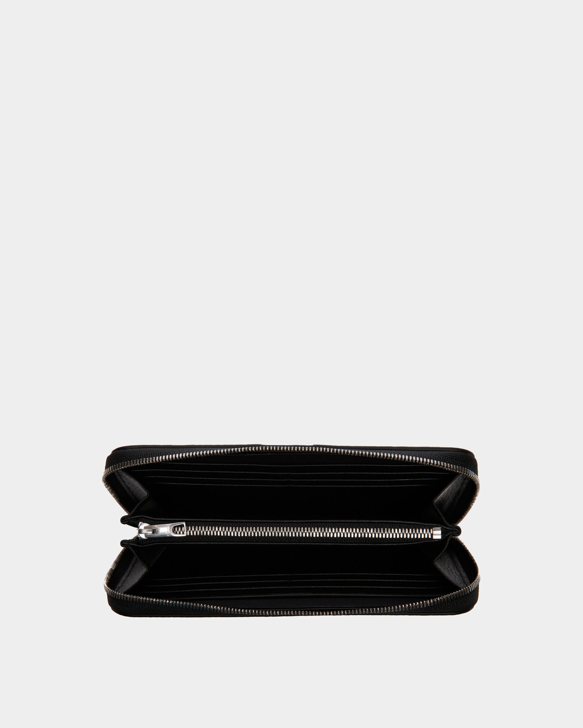 Portefeuille À Contour Zippé Ribbon En Cuir - Homme - Bally - 03