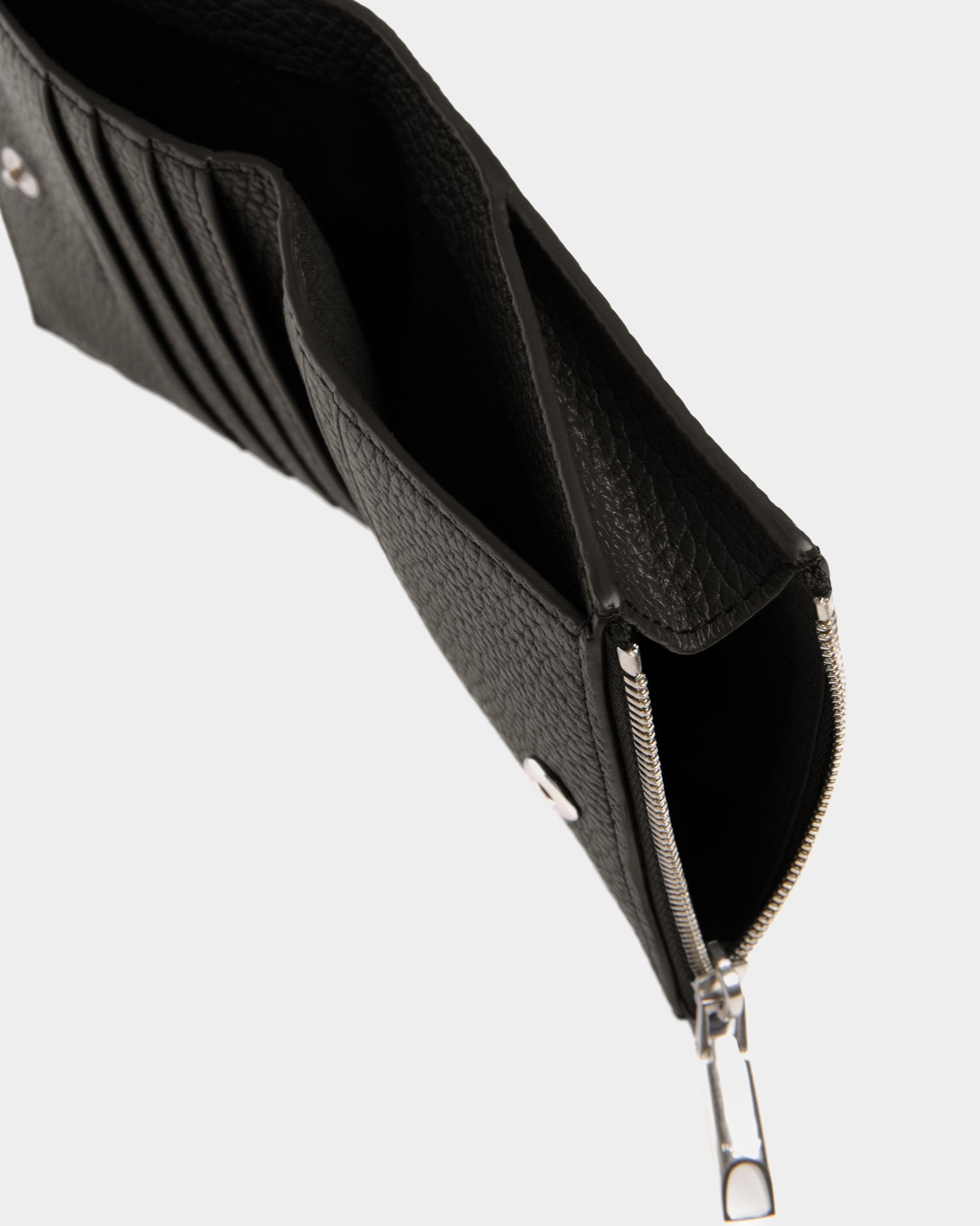 Cartera Ribbon De Piel En Negro - Hombre - Bally - 04