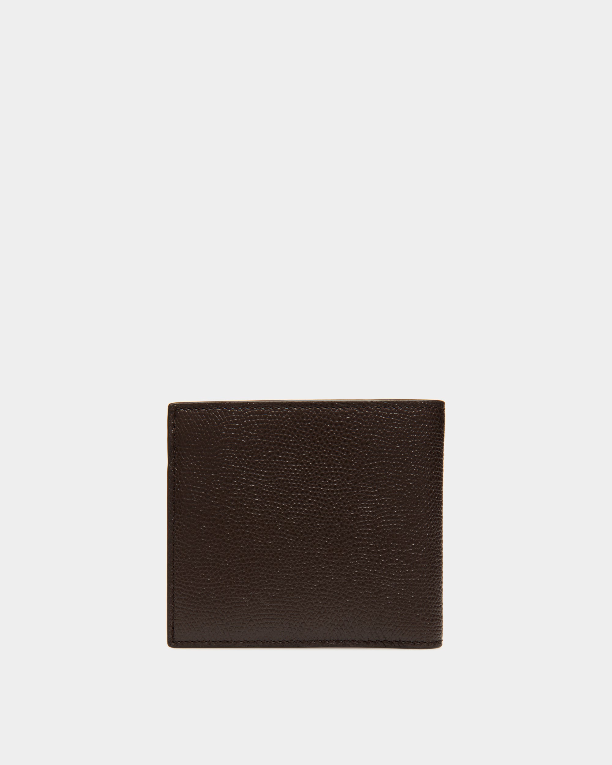 Zweiteilige Flag Geldbörse Aus Leder In Ebenholzschwarz - Herren - Bally - 02