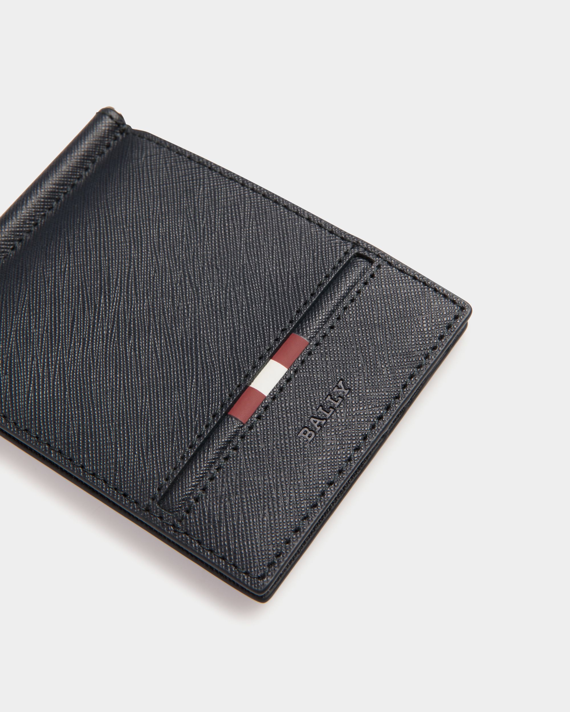 Wallet In Black Bovine Split - Herren - Bally - 04