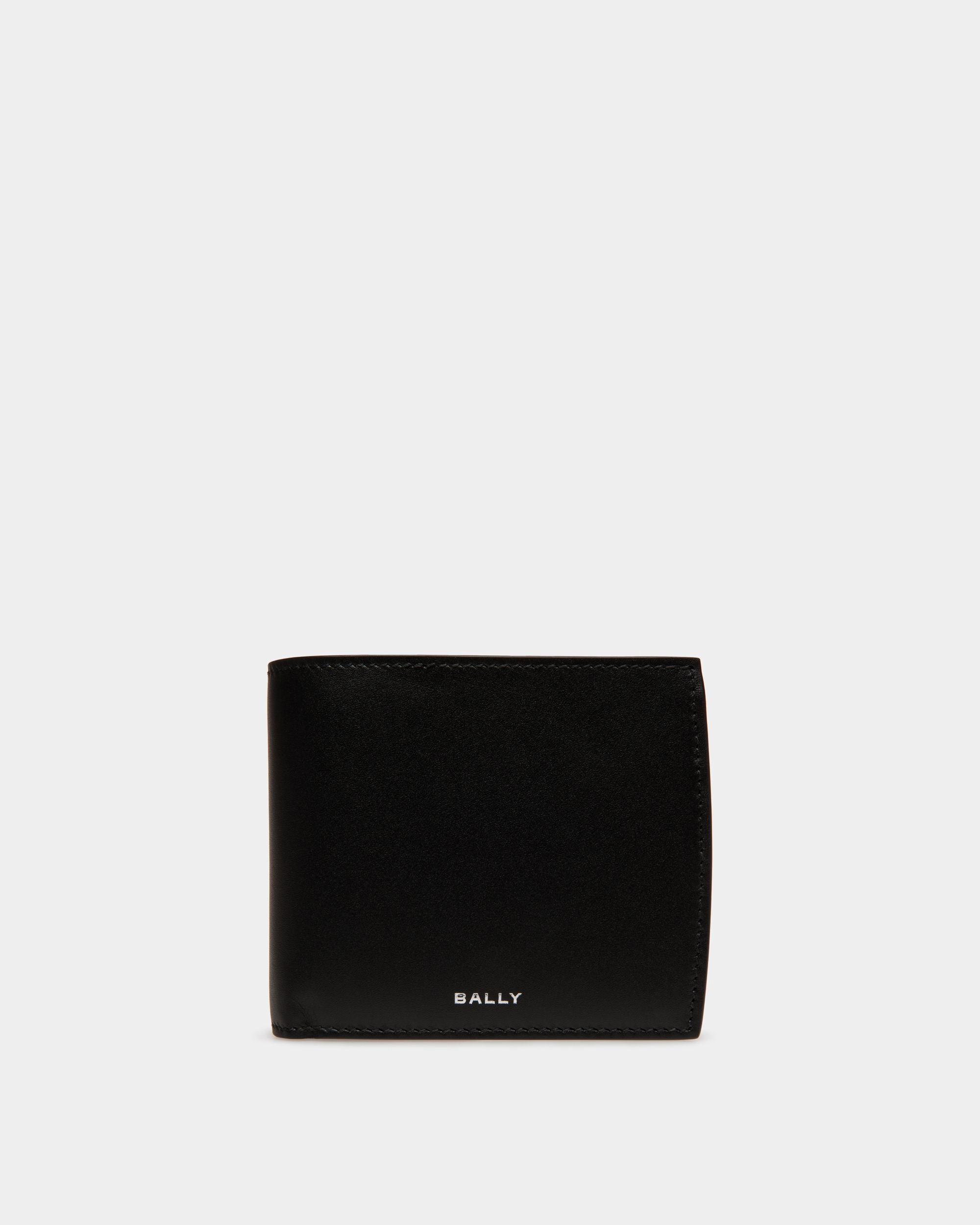 Busy Bally Zweiteilige Geldbörse Aus Schwarzem Leder - Herren - Bally - 01