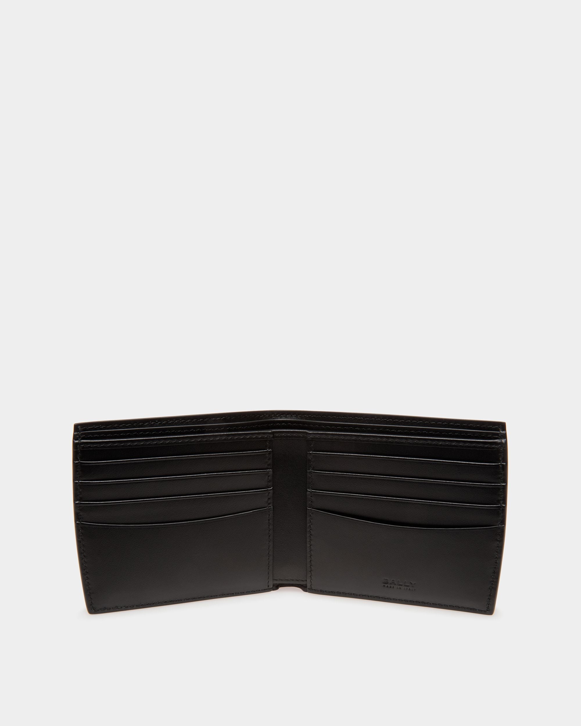 Busy Bally Zweiteilige Geldbörse Aus Schwarzem Leder - Herren - Bally - 03