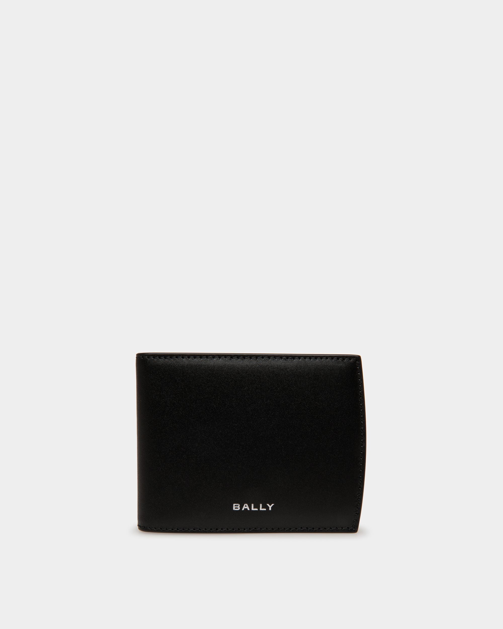 Busy Bally Zweiteilige Geldbörse Aus Schwarzem Leder - Herren - Bally - 01
