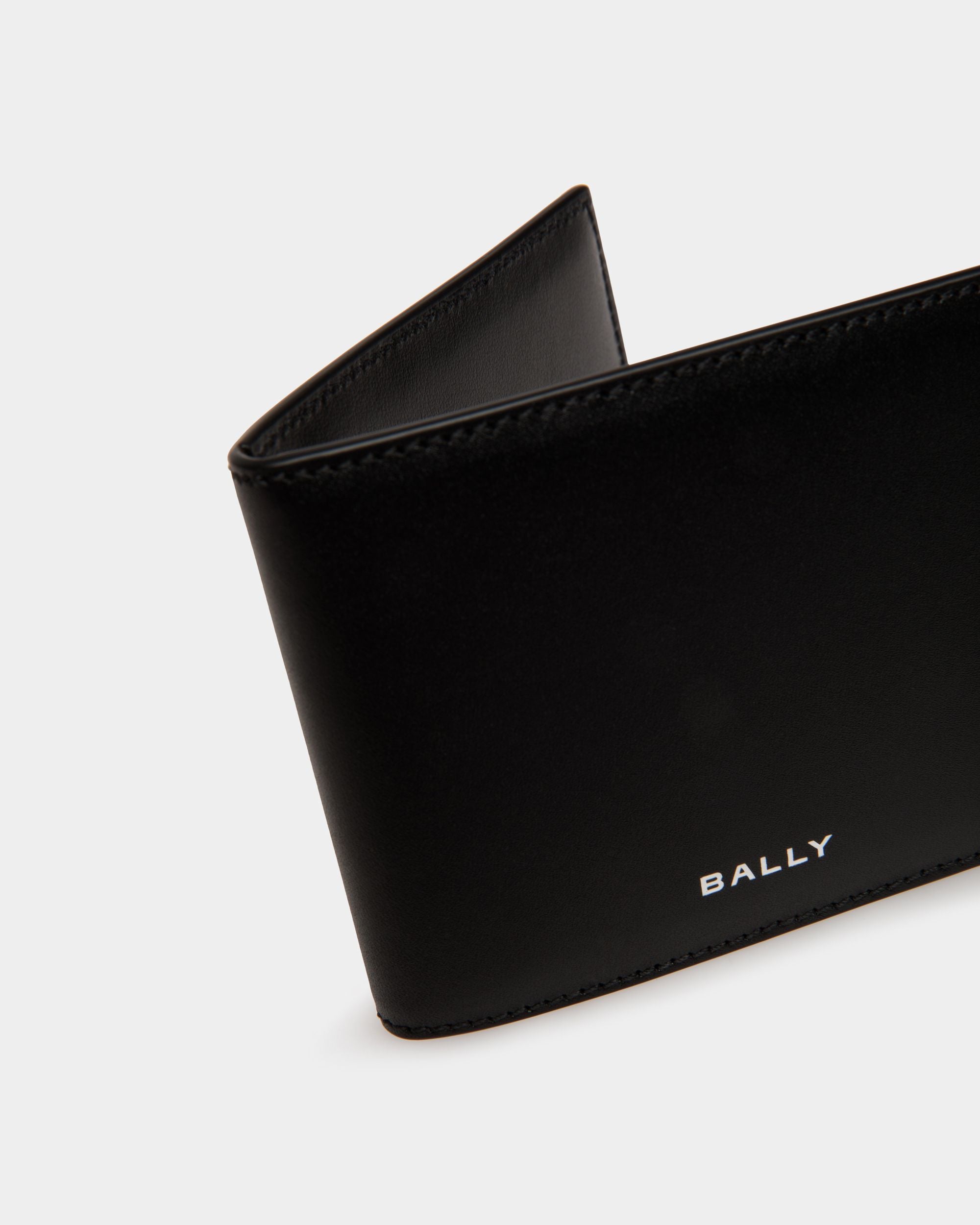 Busy Bally Zweiteilige Geldbörse Aus Schwarzem Leder - Herren - Bally - 04