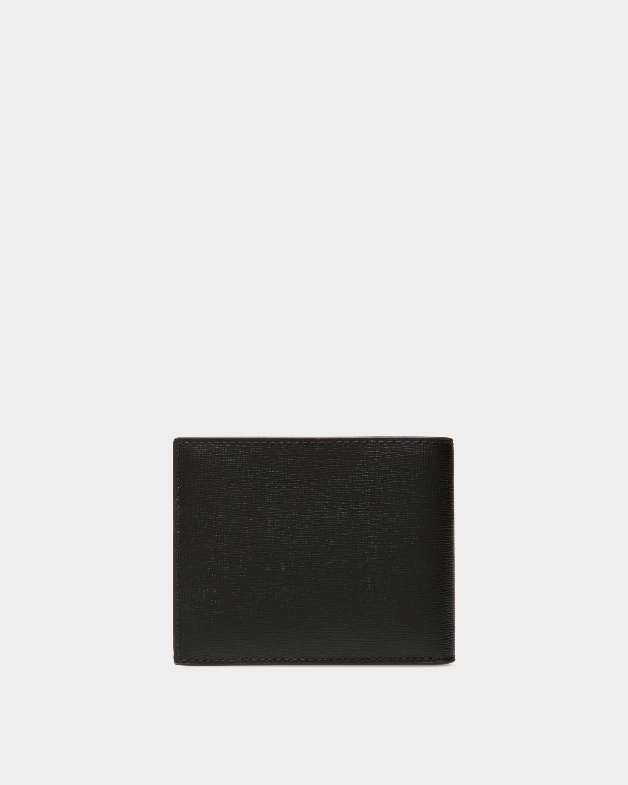 Portefeuille À Deux Volets Mythos En Cuir Recyclé Noir - Homme - Bally - 02