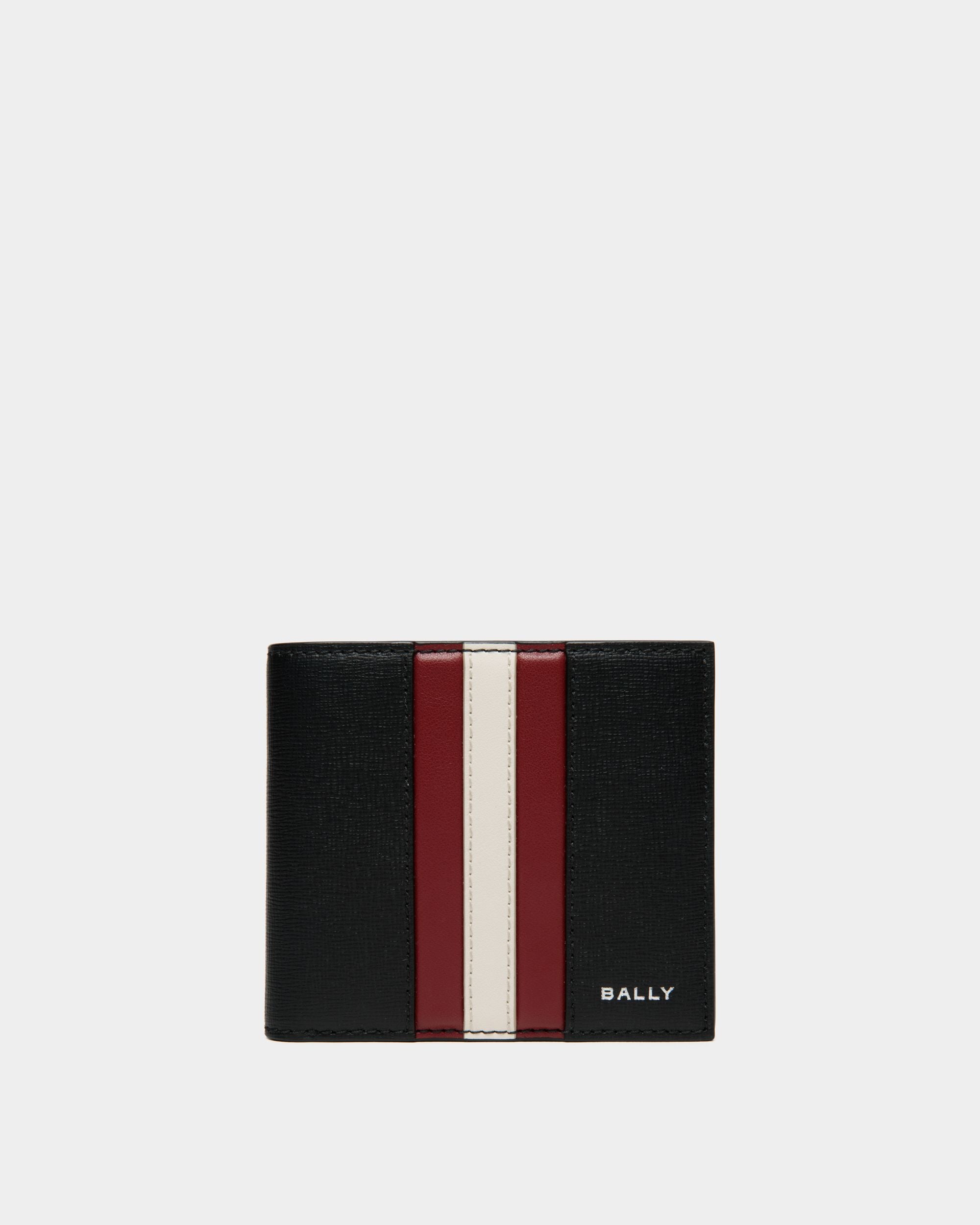 Mythos Zweiteilige Brieftasche Aus Recyceltem Leder In Schwarz - Herren - Bally - 01
