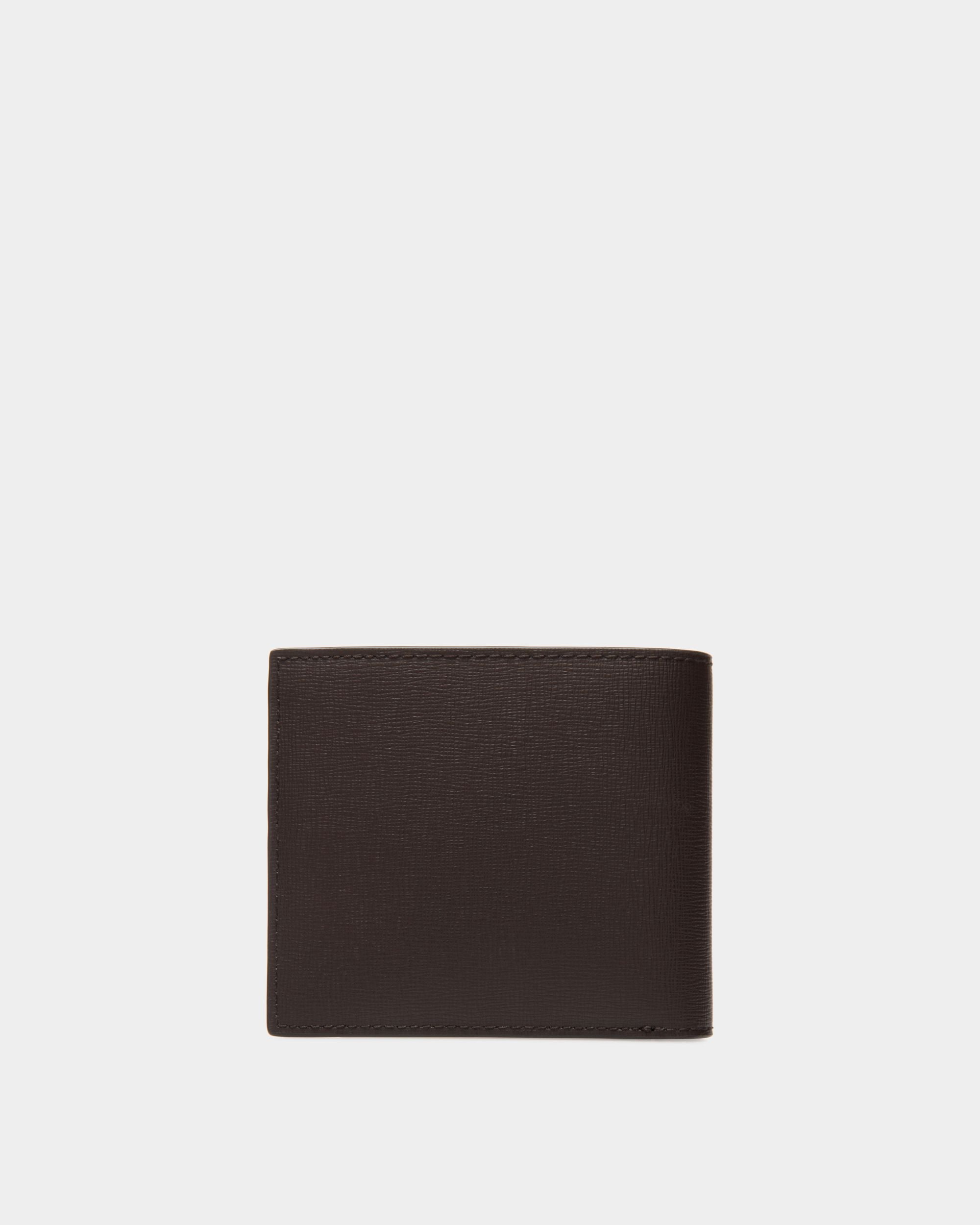 Mythos Bifold in Ebano Recycled Leather - Homme - Bally - 02