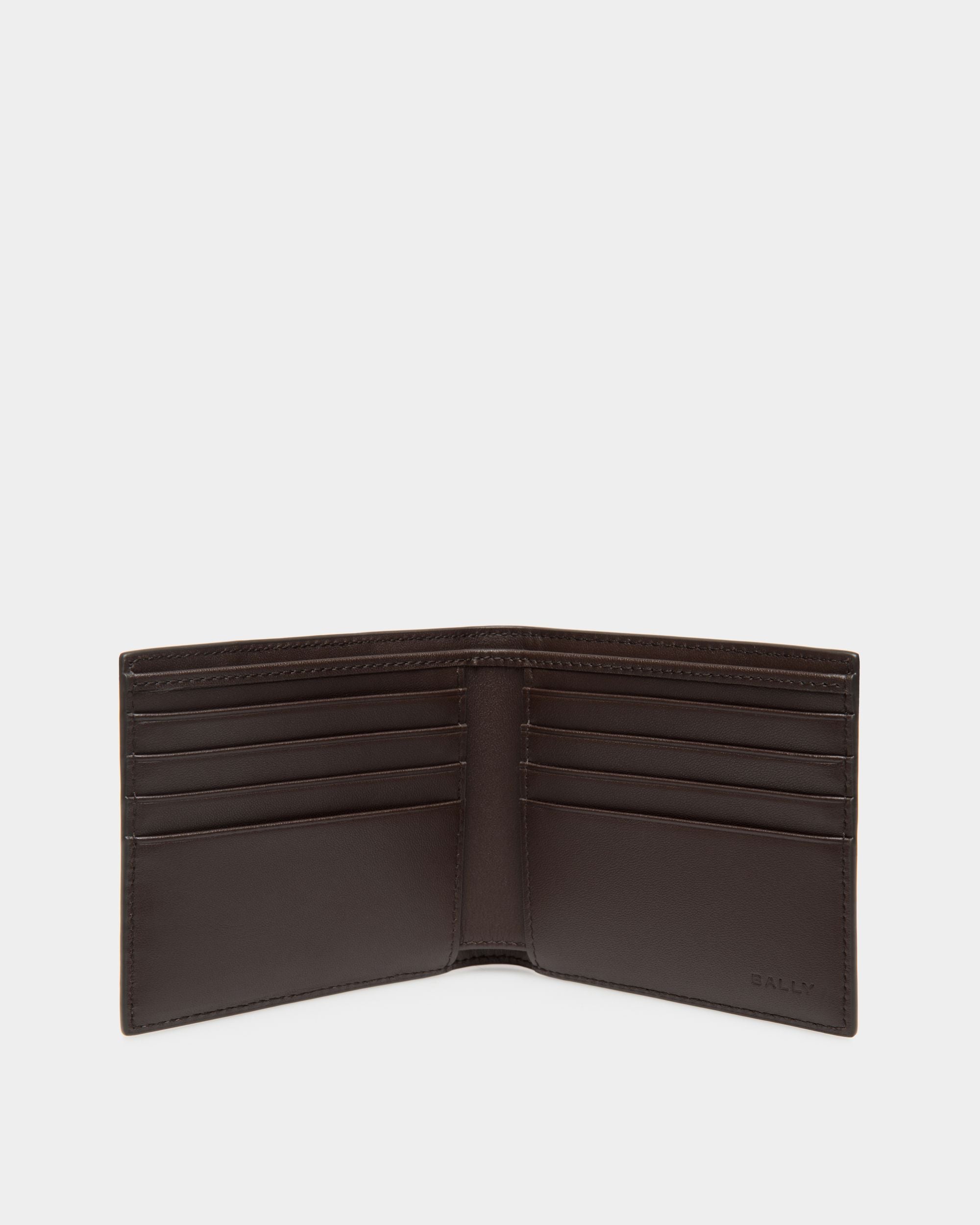 Mythos Bifold in Ebano Recycled Leather - Homme - Bally - 03