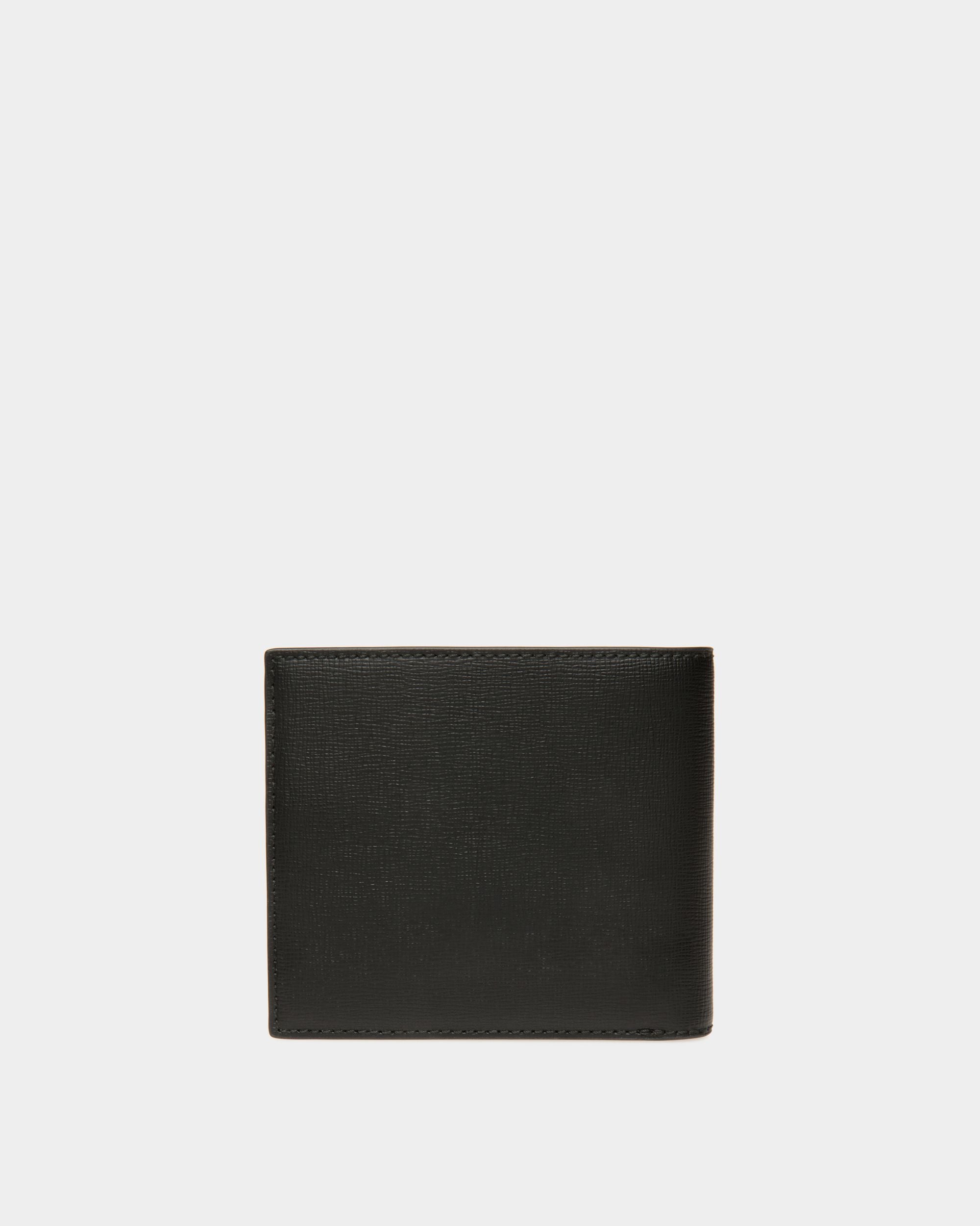 Mythos Bifold in Black Recycled Leather - Homme - Bally - 02