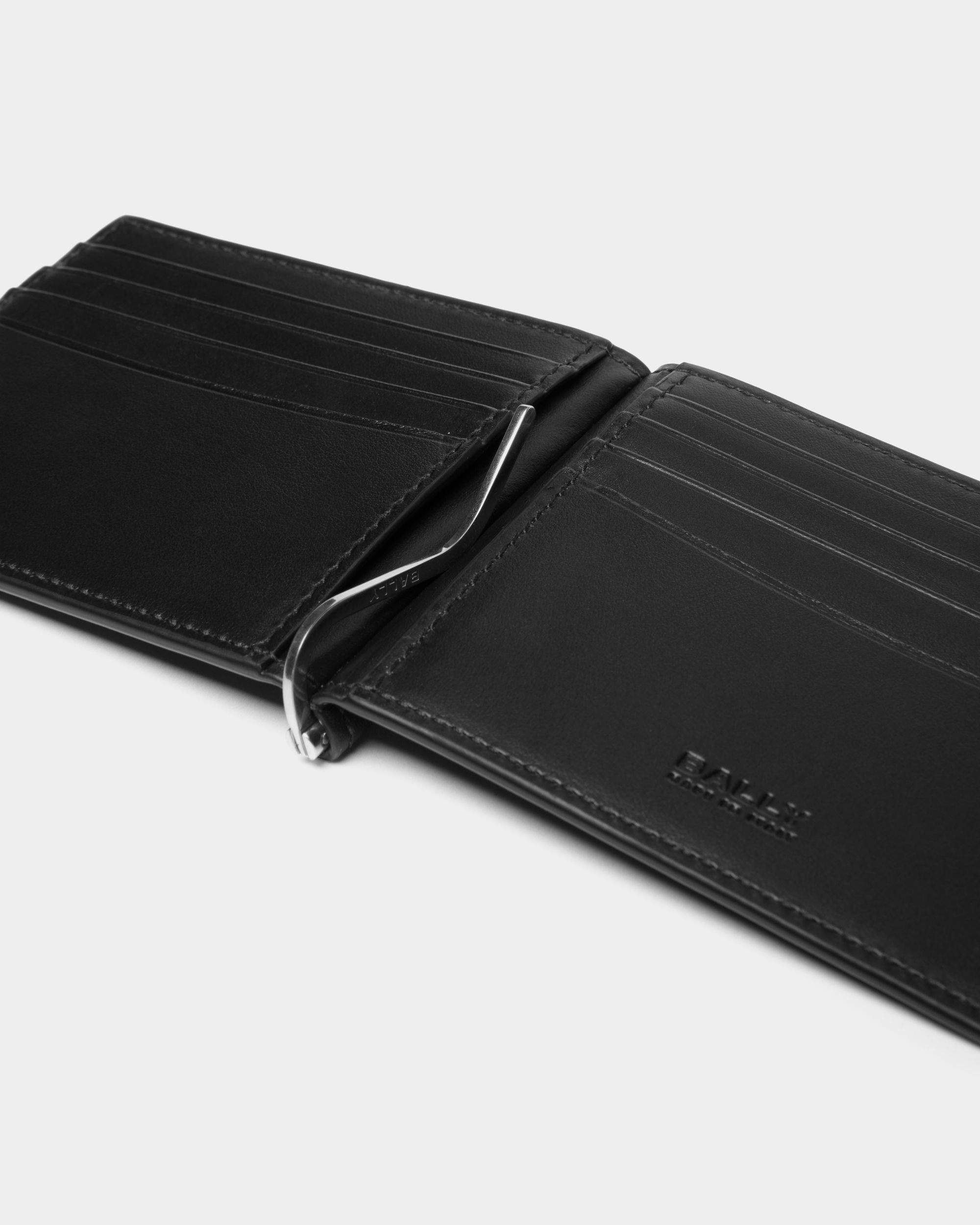 Deco Geldbörse Im Bifold-Design Aus Leder In Schwarz - Herren - Bally - 04