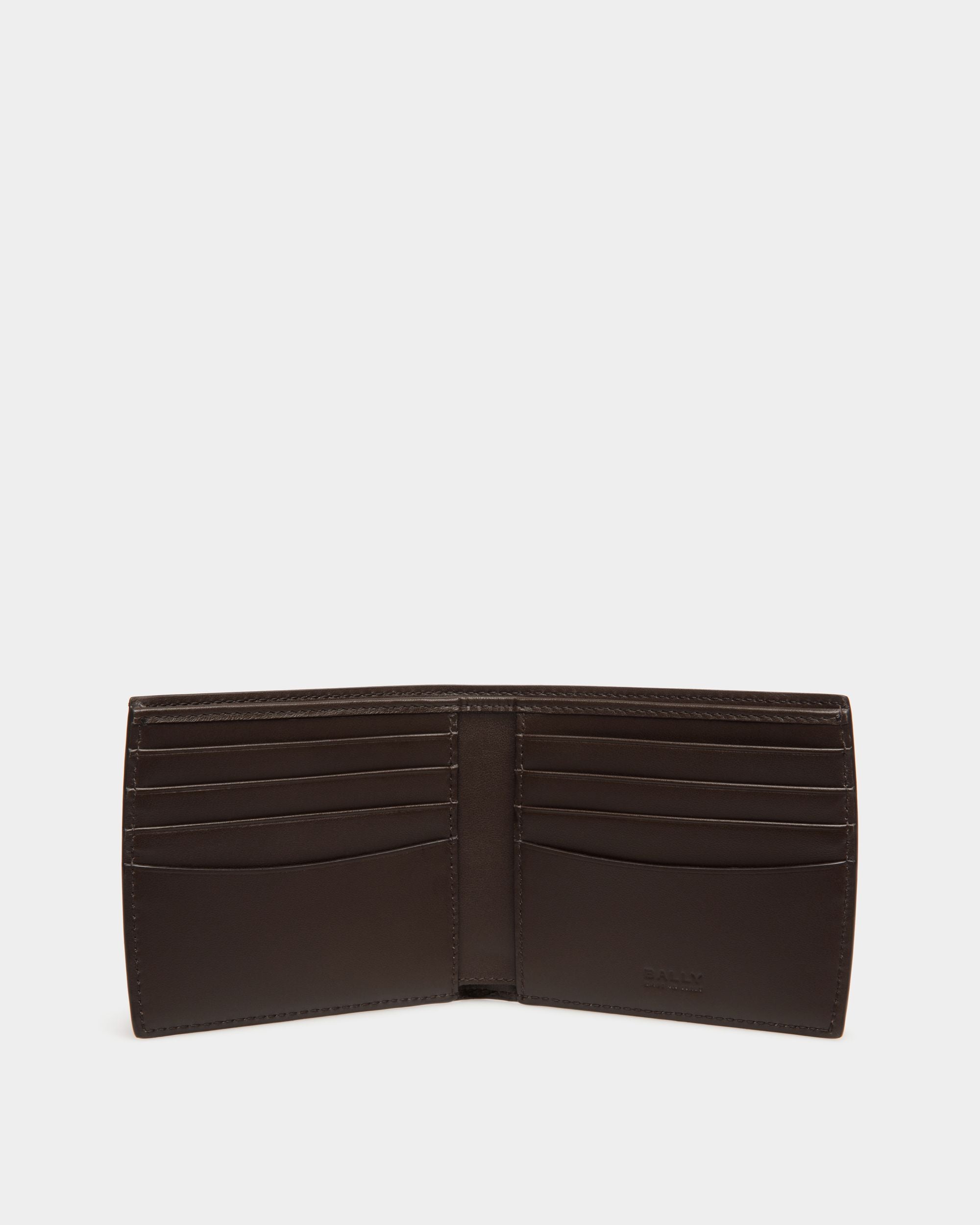 Deco Wallet In Brown Bovine - Homme - Bally - 03