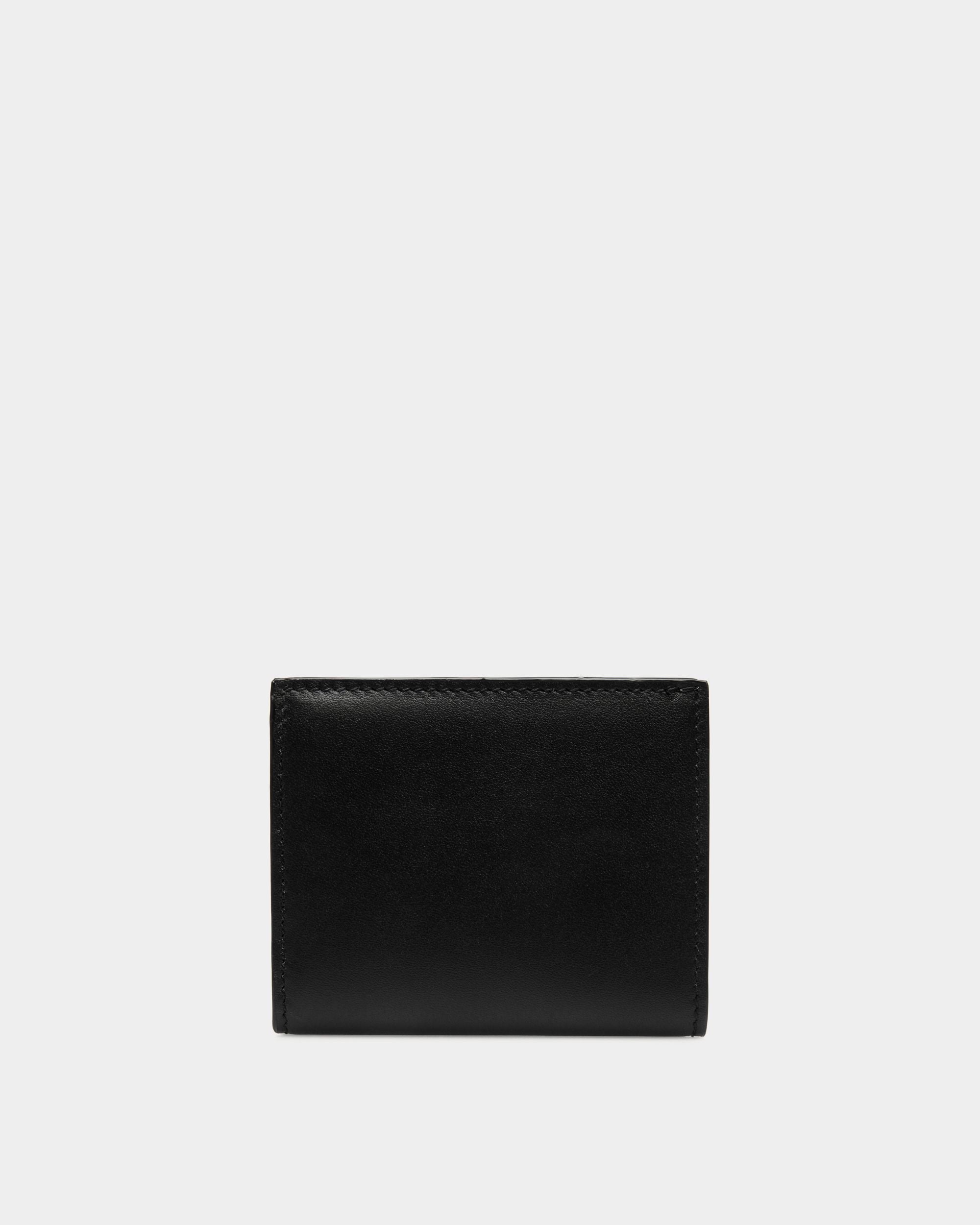 Dreiteilige Deco Geldbörse Aus Schwarzem Leder - Herren - Bally - 02