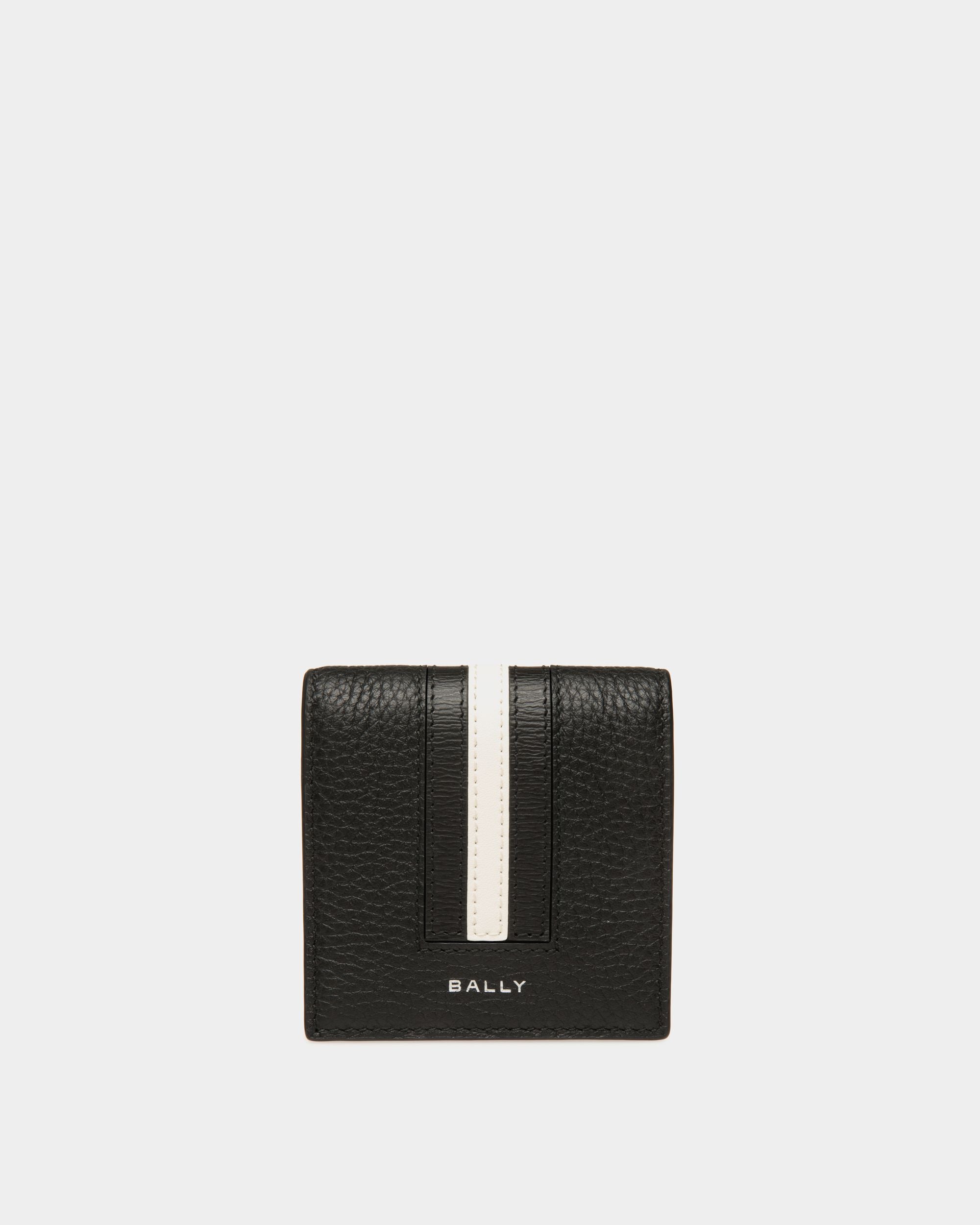 Porte-Monnaie Ribbon En Cuir Noir - Homme - Bally - 01