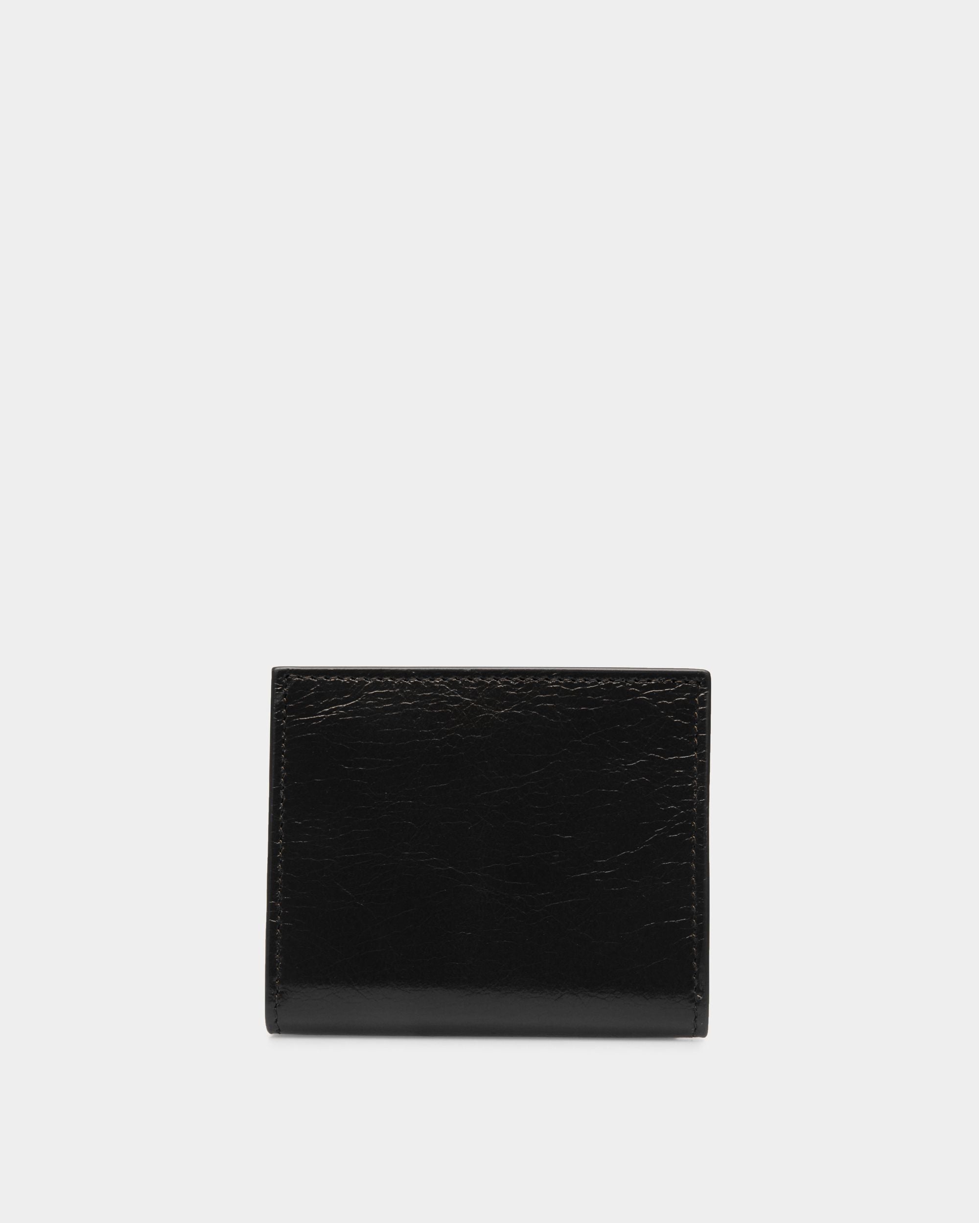 Portefeuille À Trois Volets Easy Bally En Cuir Noir - Homme - Bally - 02