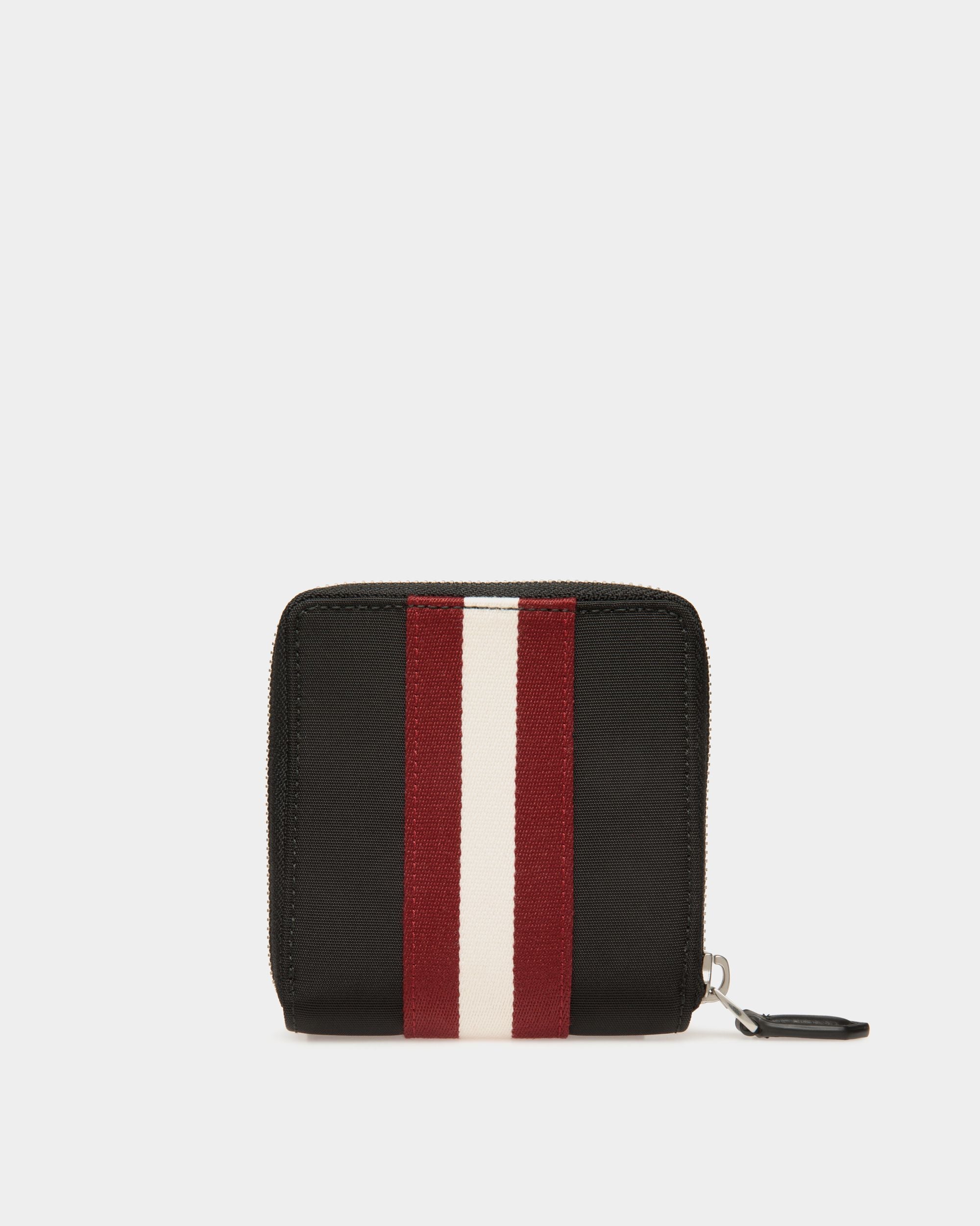 Portefeuille À Deux Volets Code En Nylon Noir - Homme - Bally - 02