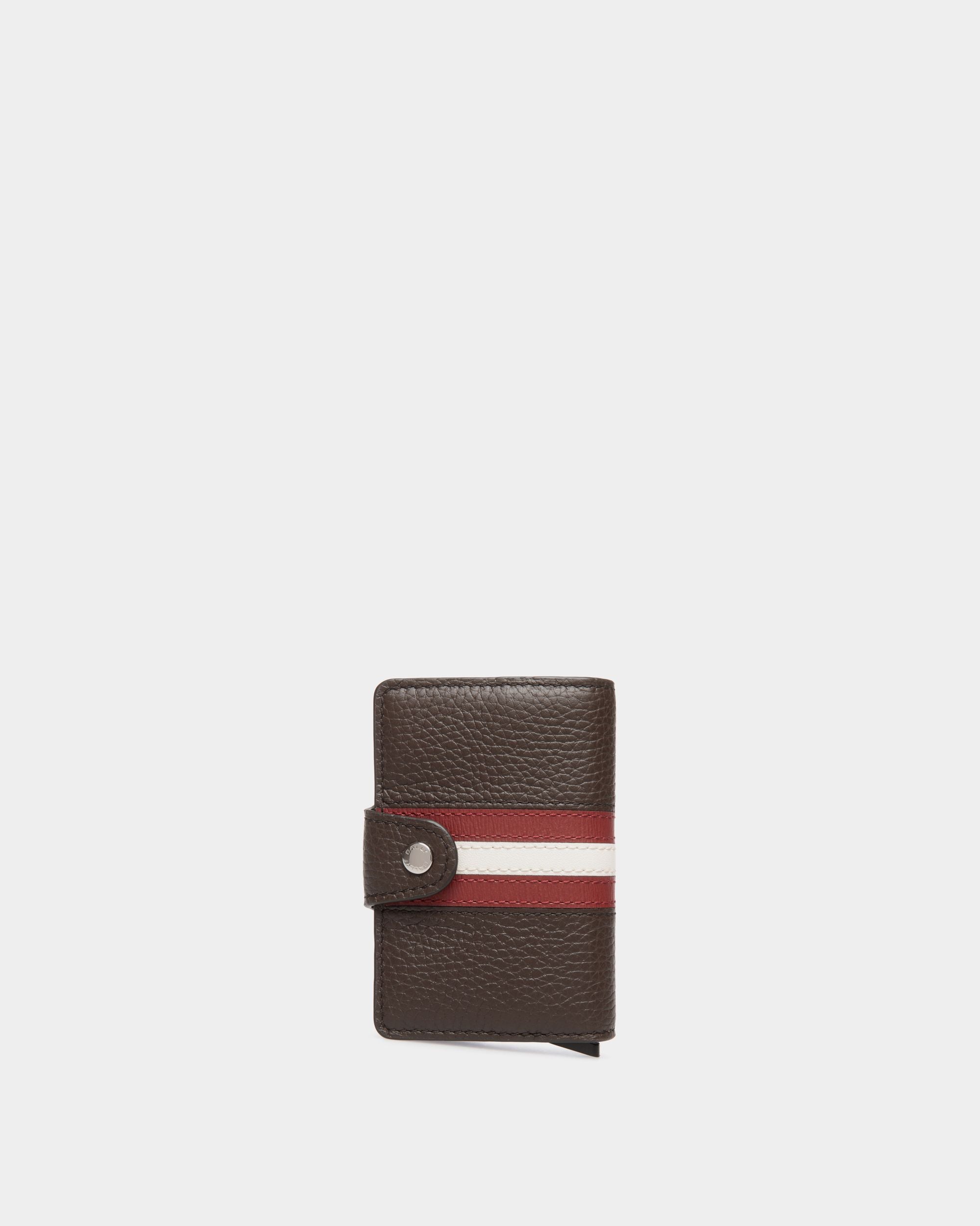 Ribbon Smart Wallet in Ebano Leather - Men's - Bally - 02