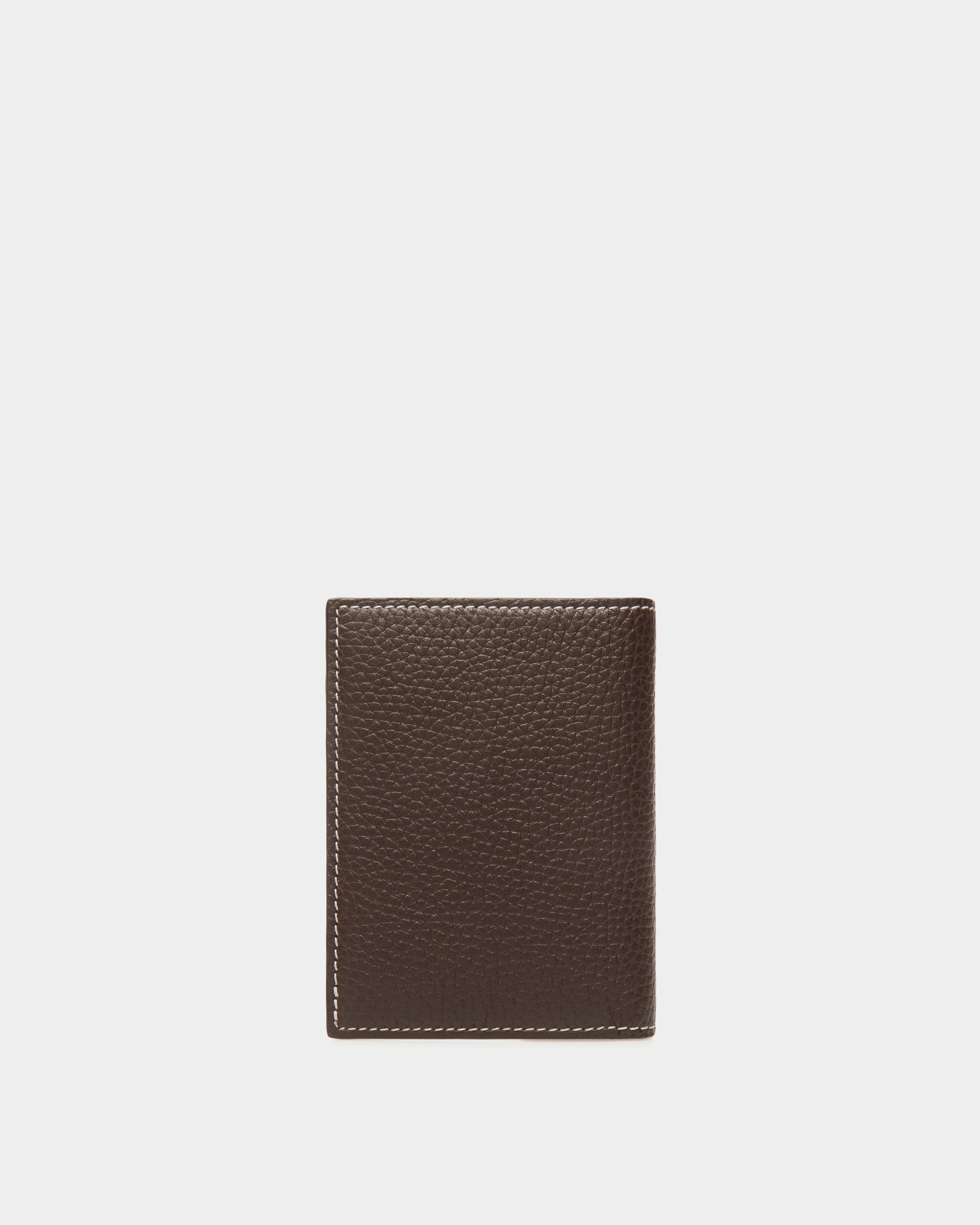 Oeden Bifold in Ebano Leather - Homme - Bally - 02