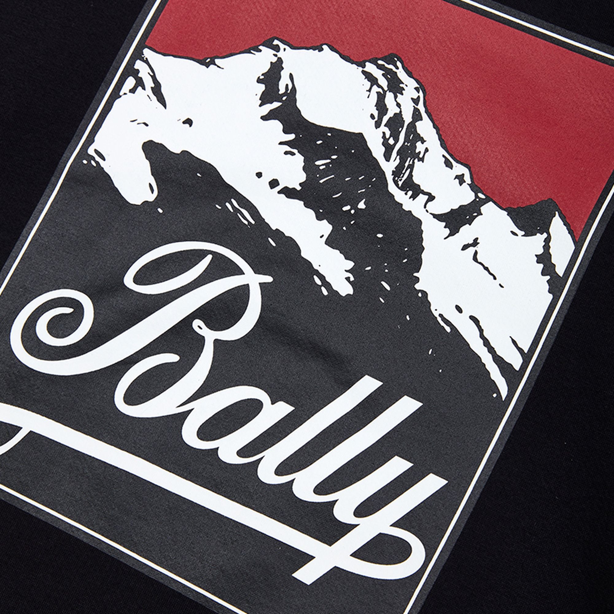 Sweatshirt in Black Cotton with a Bally Print - Men's - Bally - 02