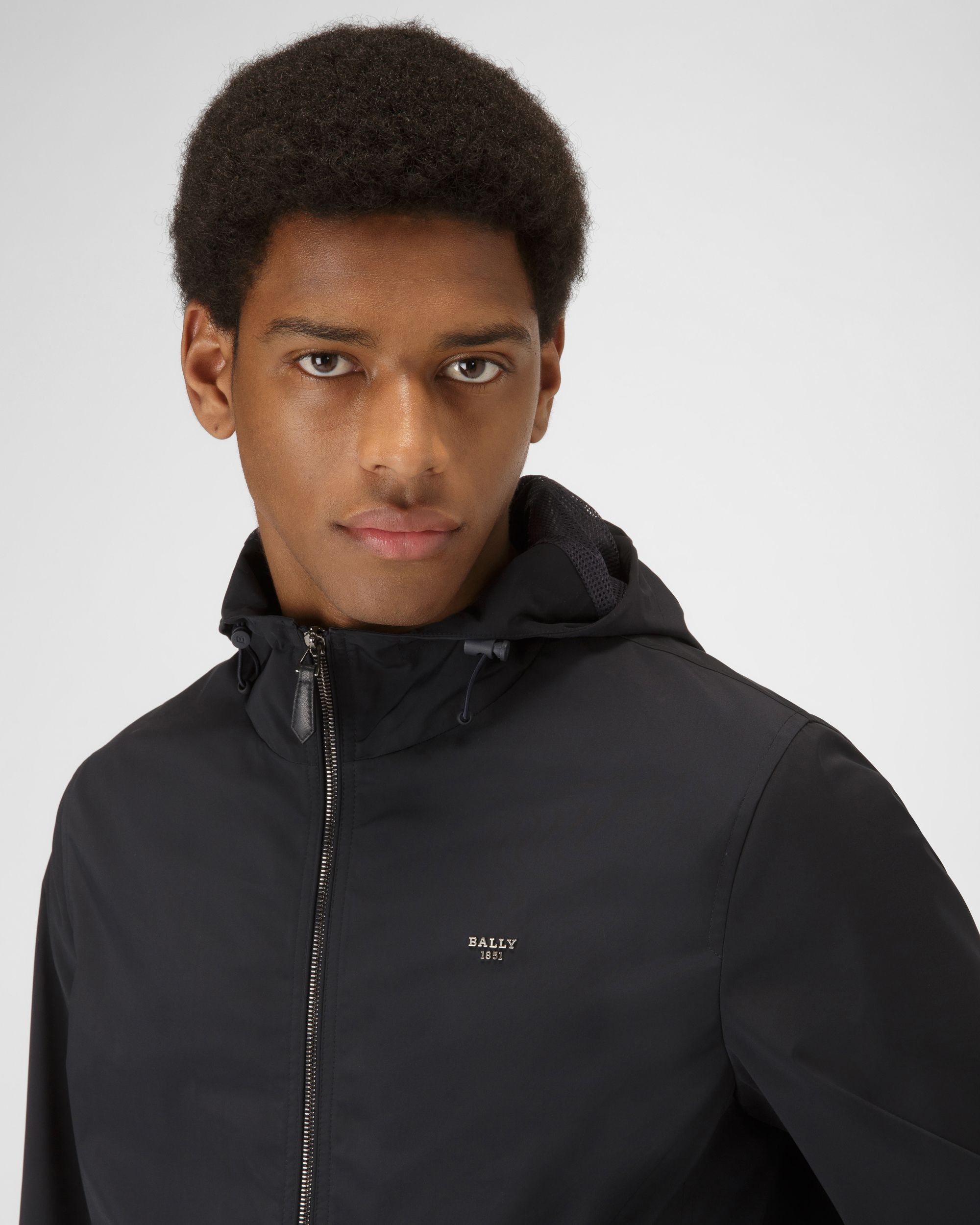 Oberbekleidung Aus Schwarzem Polyester - Herren - Bally - 02